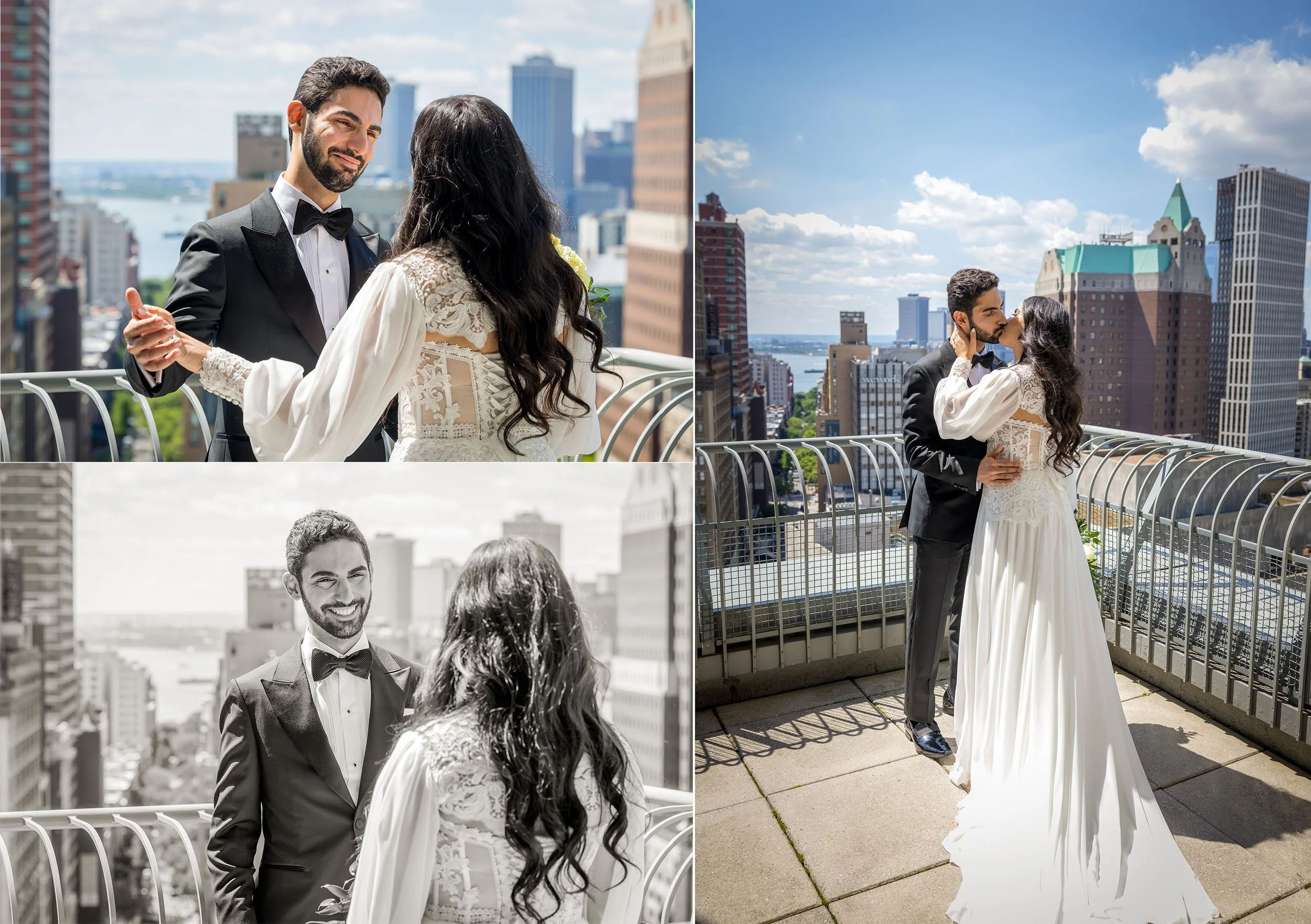  The Wedding of Michelle and Bryan at the Brooklyn Museum of Art. (Photo by Craig Warga) 