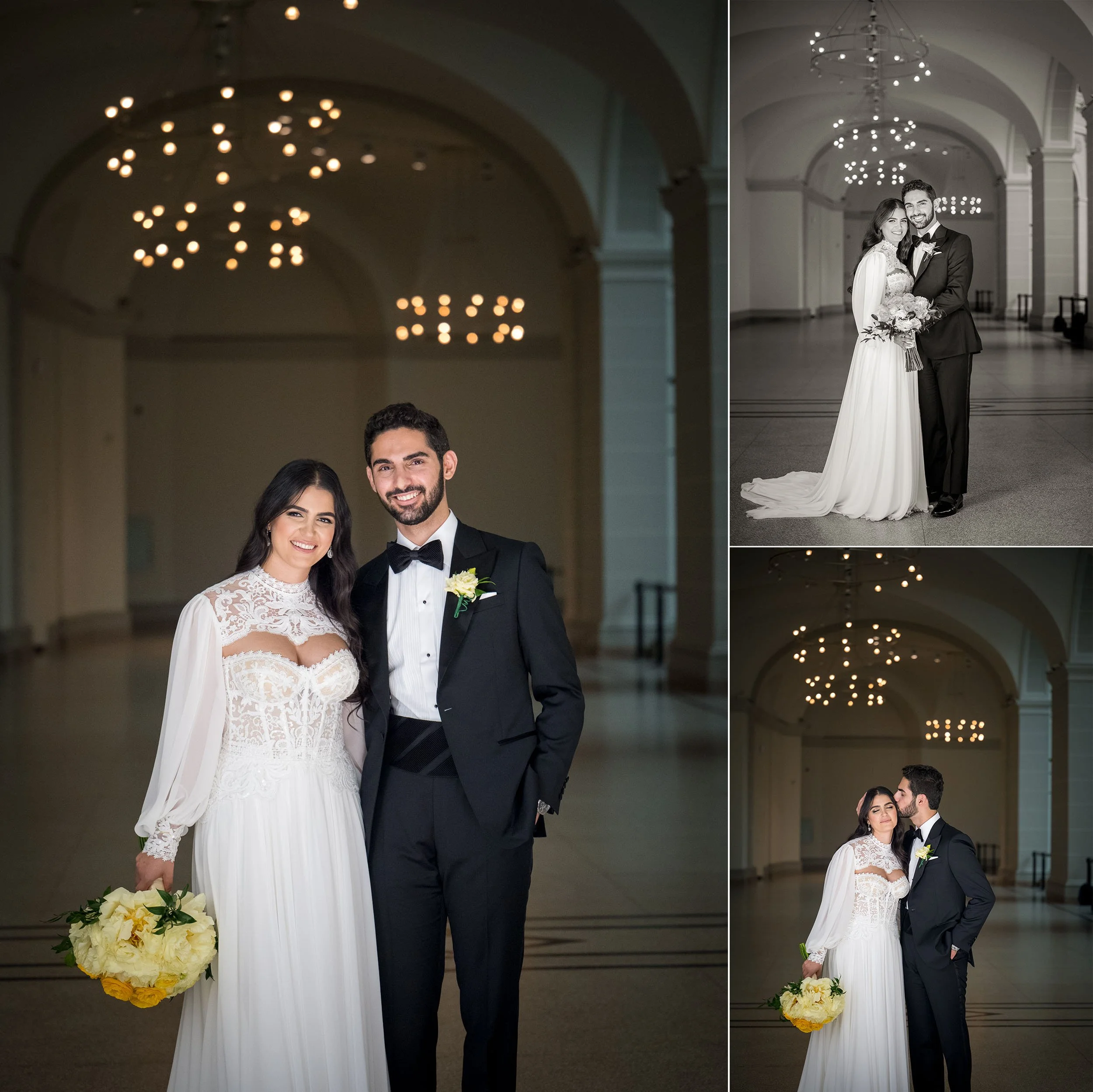  The Wedding of Michelle and Bryan at the Brooklyn Museum of Art. (Photo by Craig Warga) 