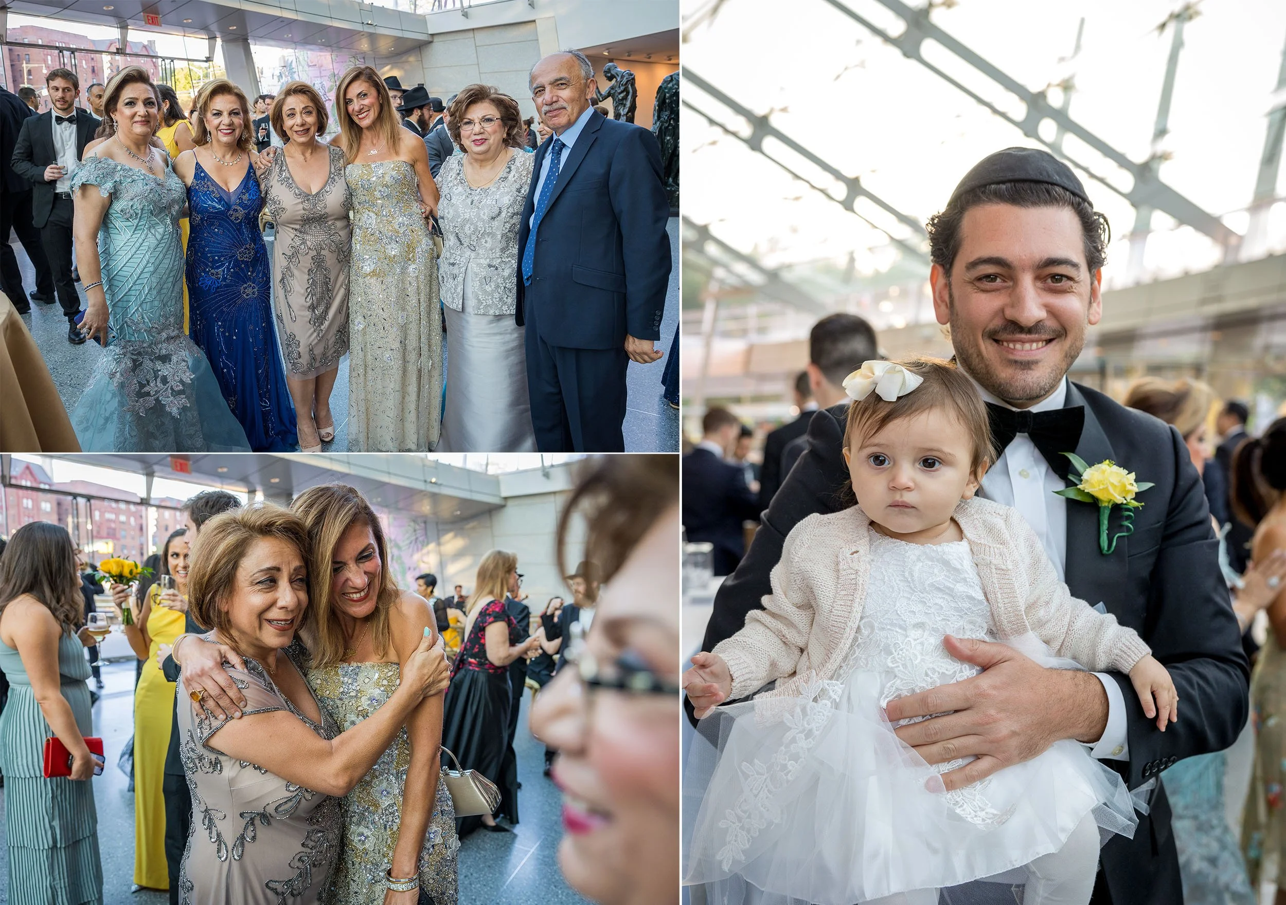  The Wedding of Michelle and Bryan at the Brooklyn Museum of Art. (Photo by Craig Warga) 