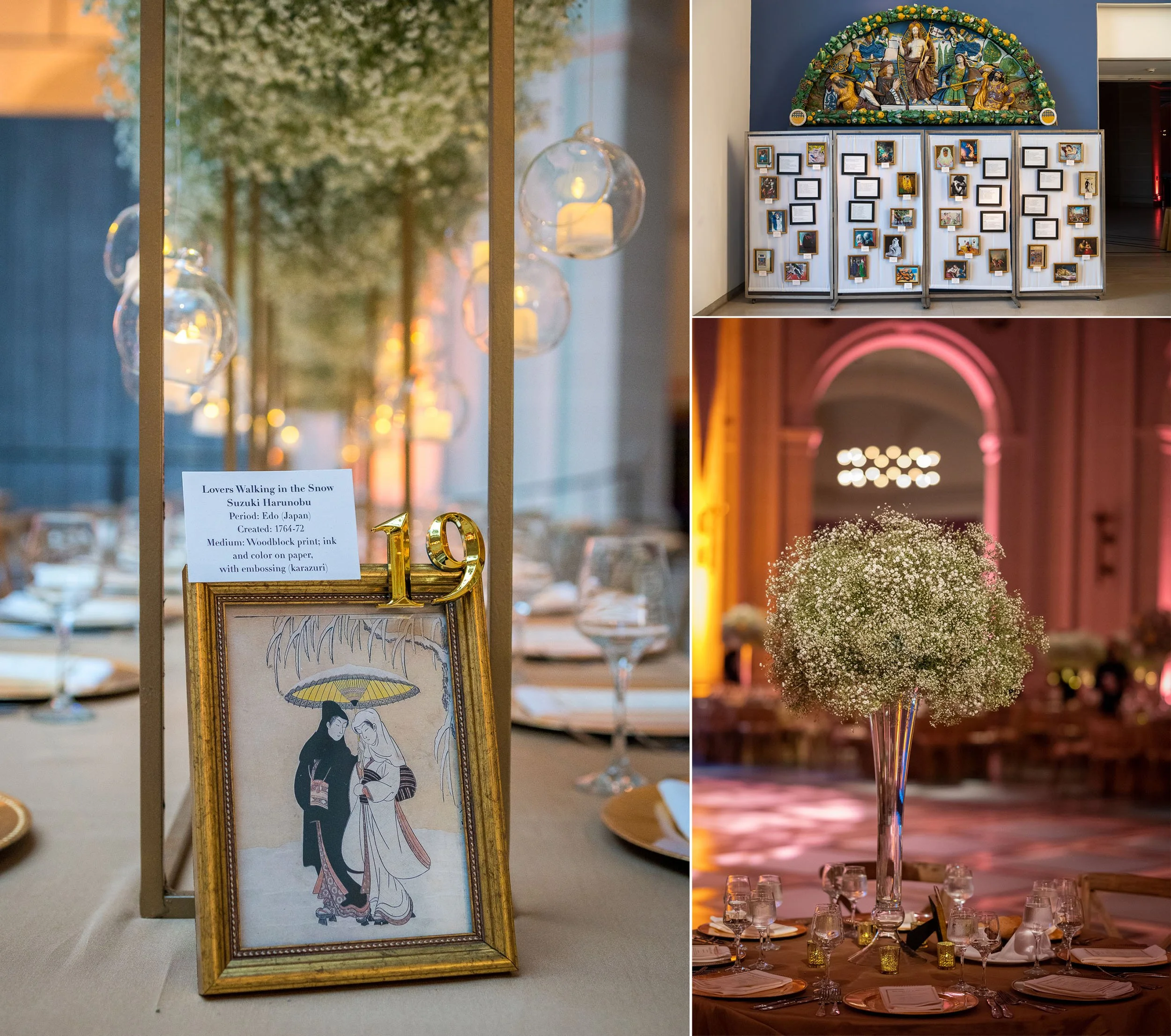  The Wedding of Michelle and Bryan at the Brooklyn Museum of Art. (Photo by Craig Warga) 