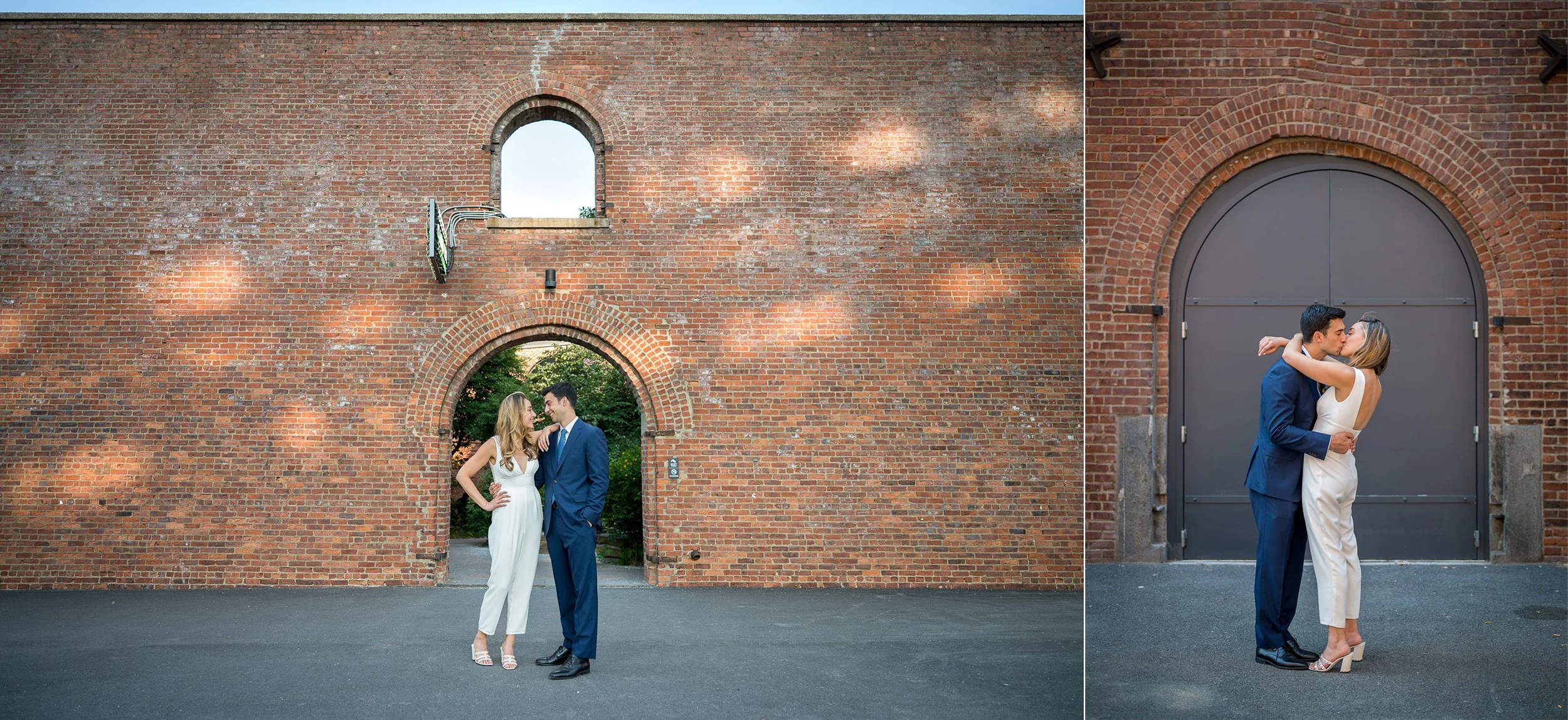 The Wedding of Alyssa and Nick at the Liberty Warehouse in Brooklyn, NY. (Photo by Craig Warga) 