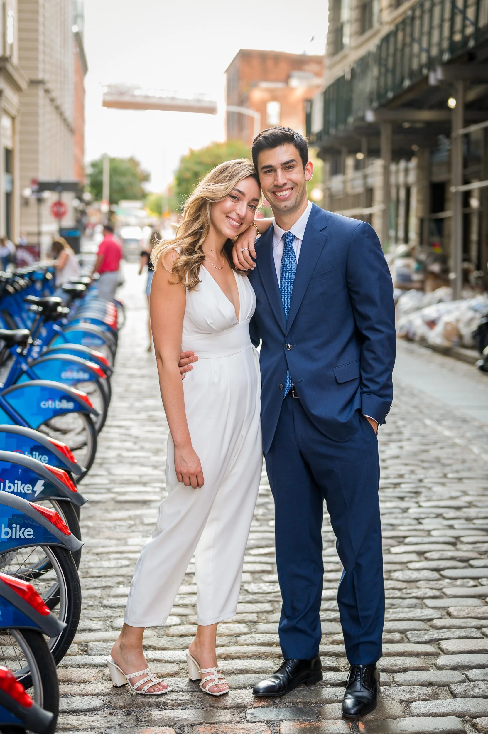  The Wedding of Alyssa and Nick at the Liberty Warehouse in Brooklyn, NY. (Photo by Craig Warga) 