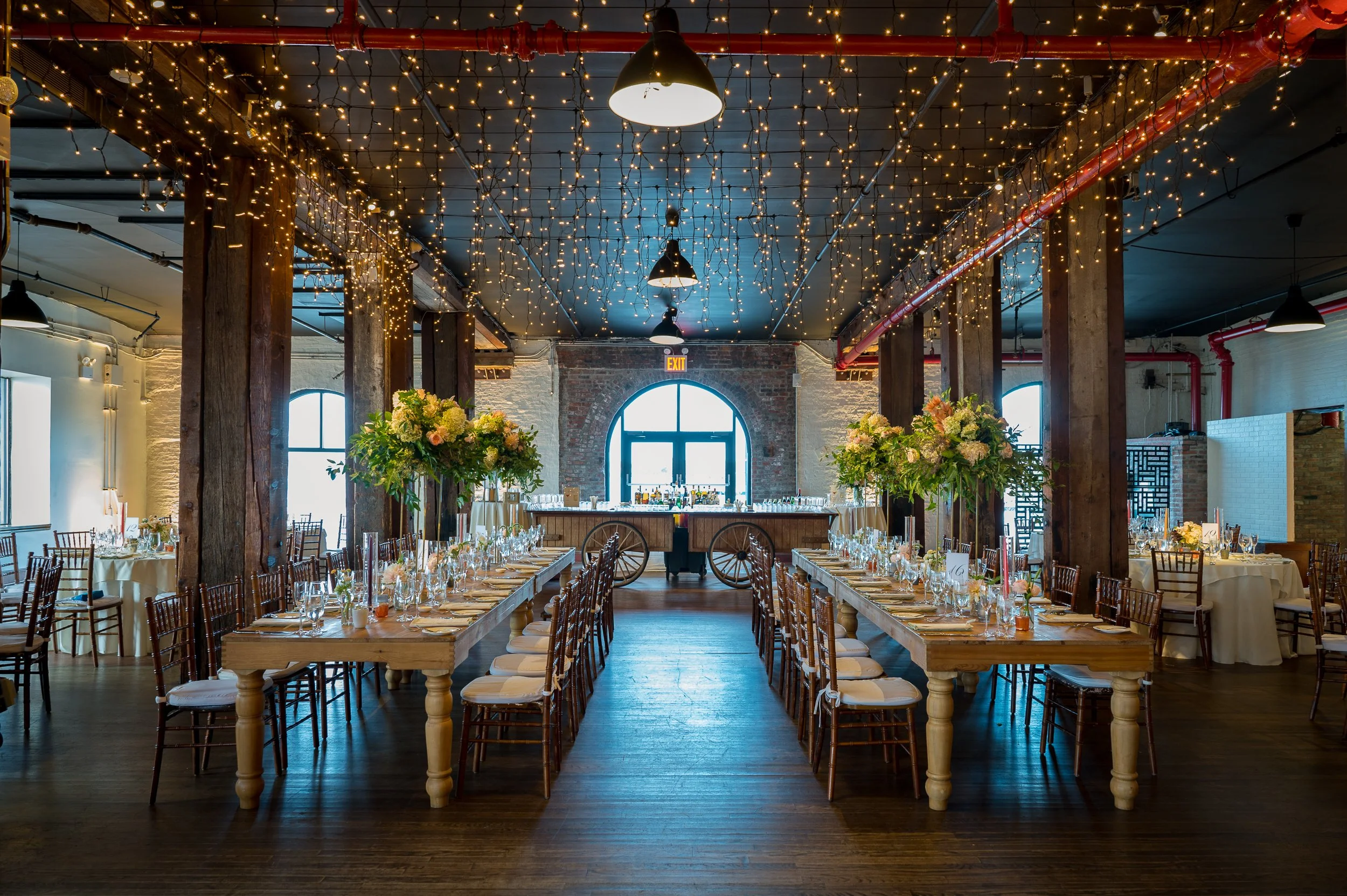 The Wedding of Alyssa and Nick at the Liberty Warehouse in Brooklyn, NY. (Photo by Craig Warga) 