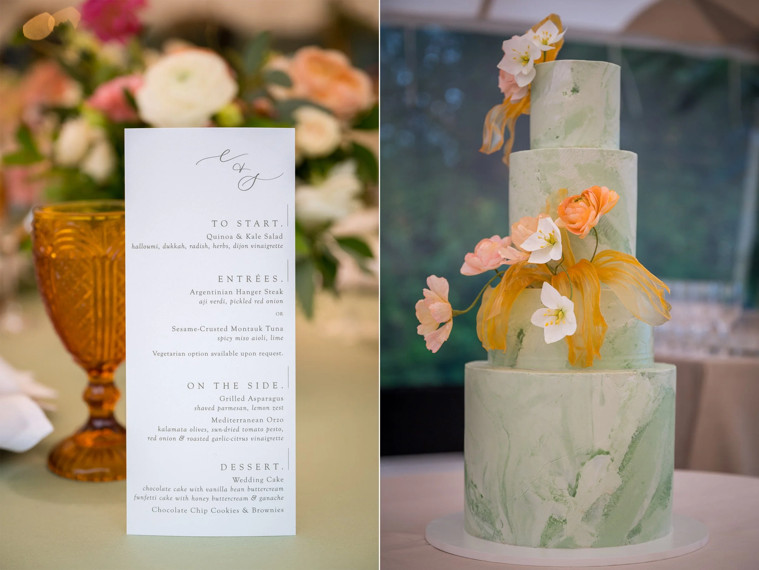  The Wedding of Emily and Serge at the Roundtree in Amagansett, NY. (Photo by Craig Warga) 