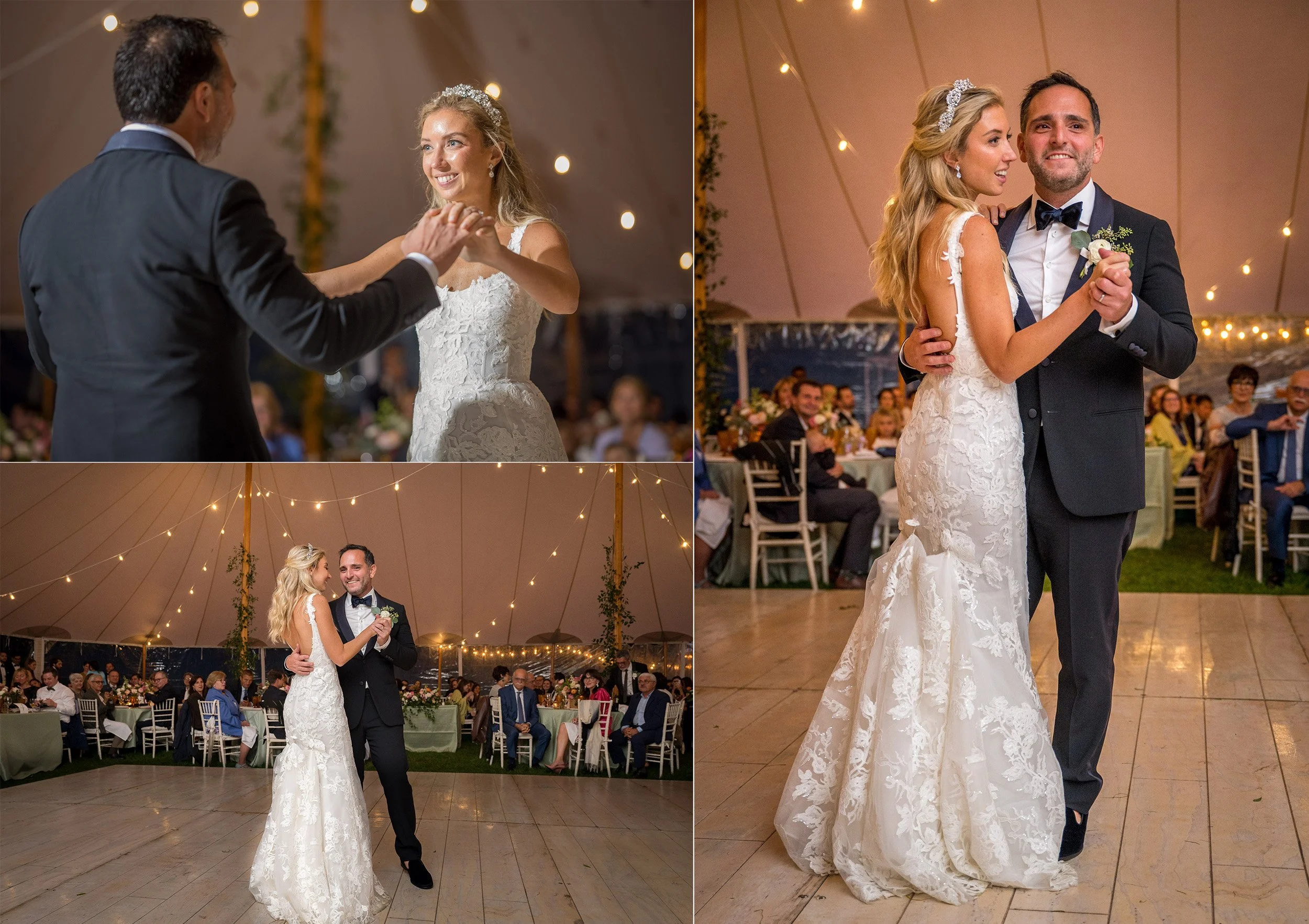  The Wedding of Emily and Serge at the Roundtree in Amagansett, NY. (Photo by Craig Warga) 
