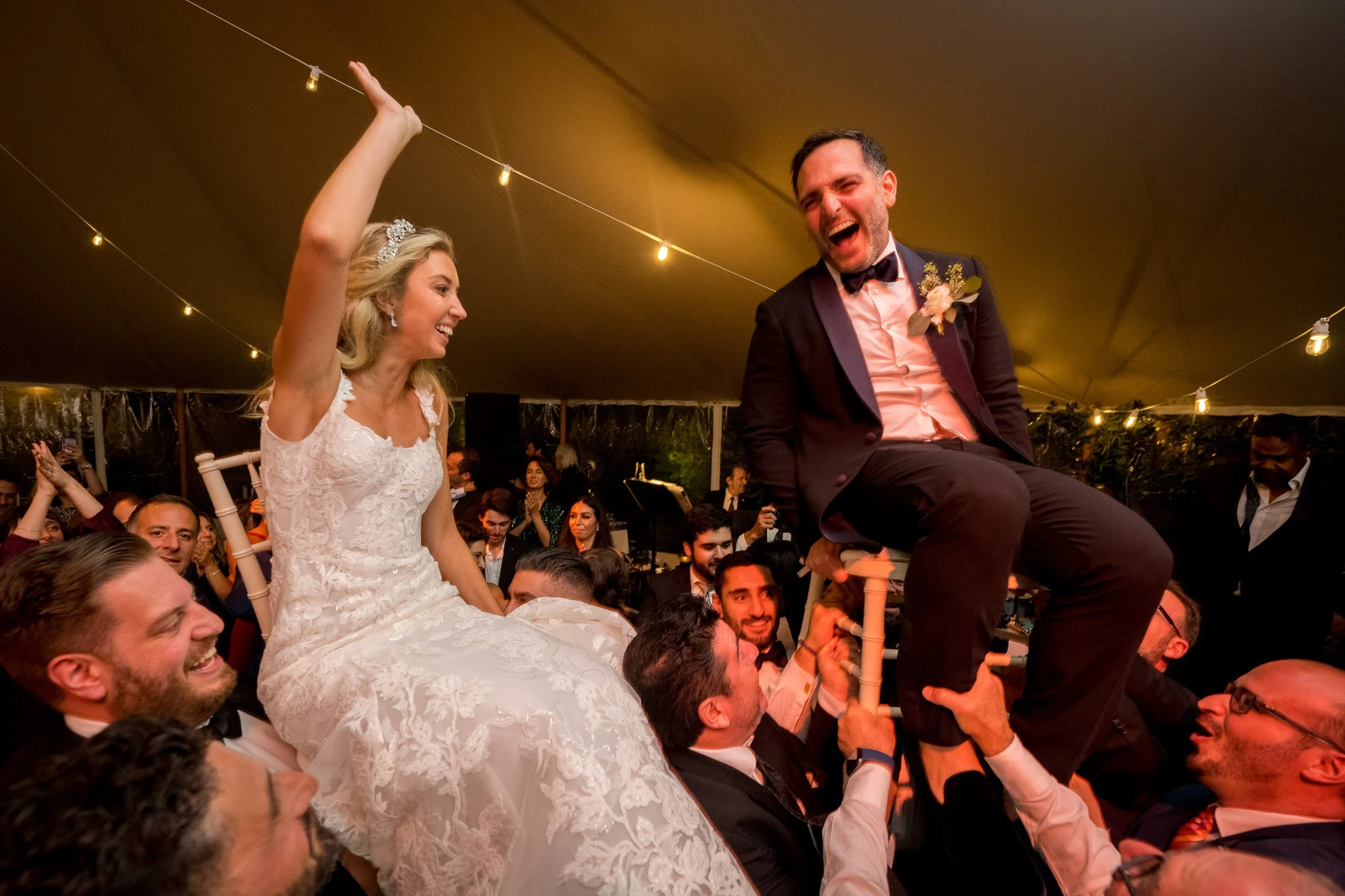  The Wedding of Emily and Serge at the Roundtree in Amagansett, NY. (Photo by Craig Warga) 