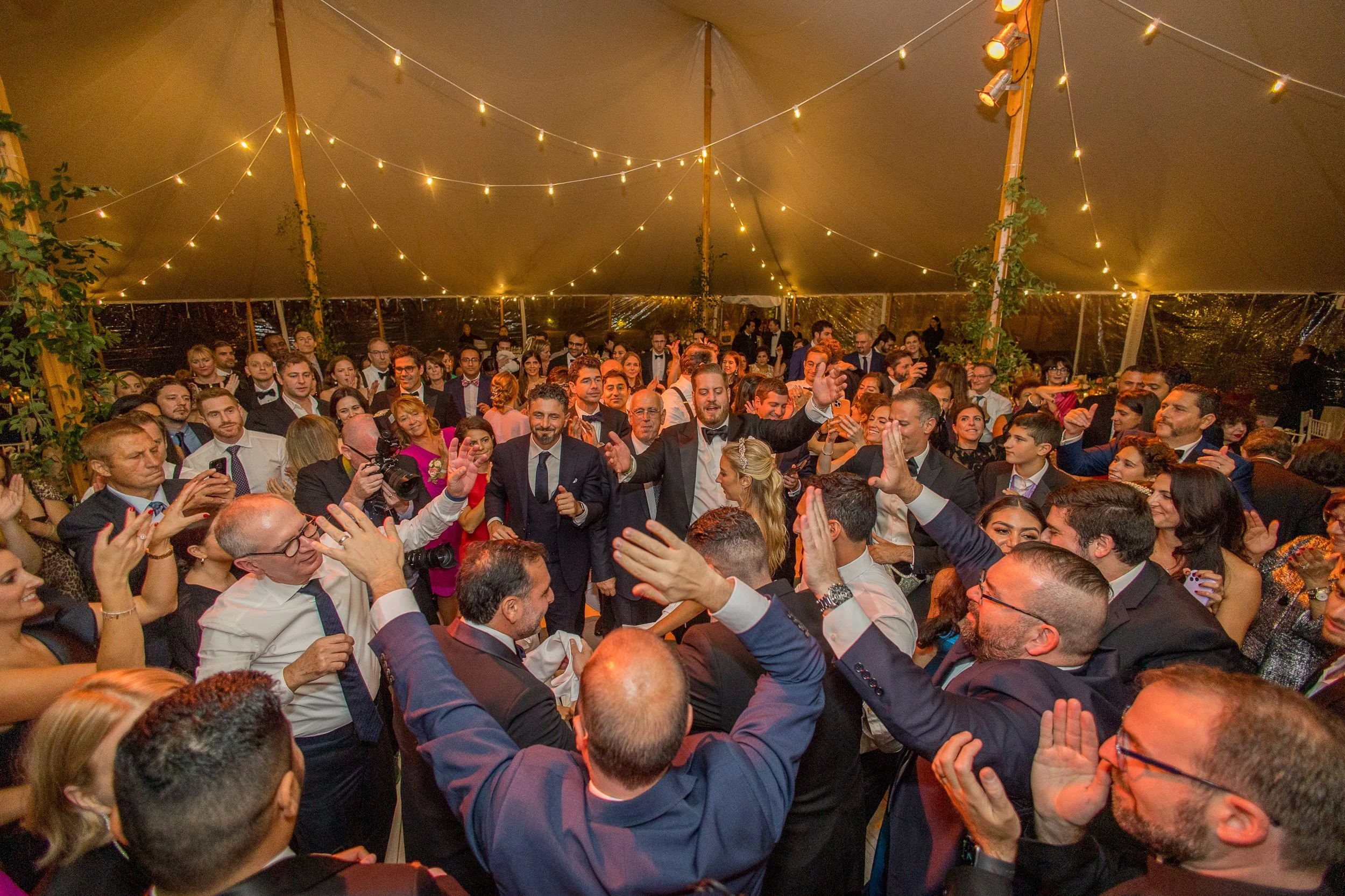 The Wedding of Emily and Serge at the Roundtree in Amagansett, NY. (Photo by Craig Warga) 