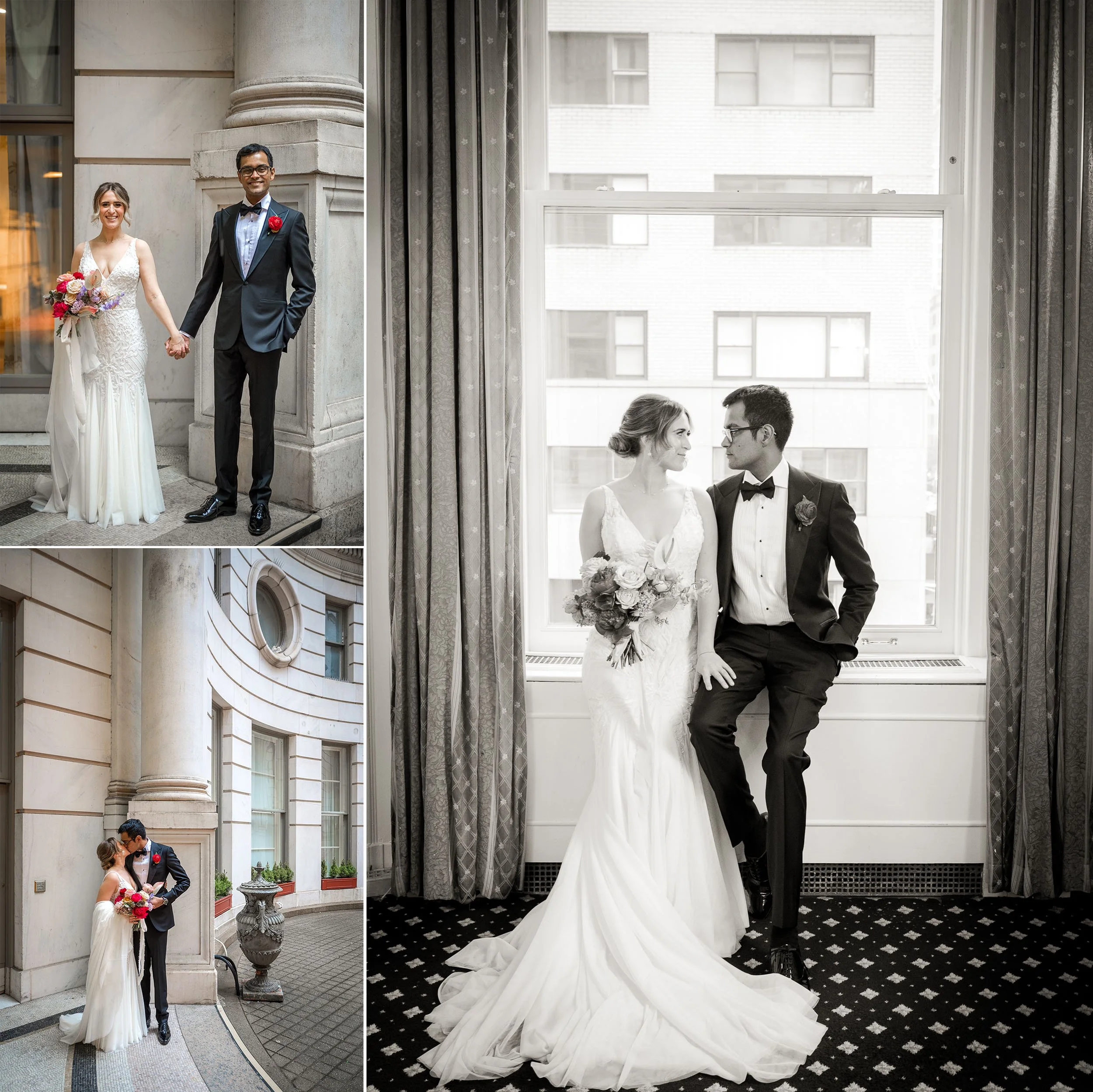  Anna + Vinny’s wedding at The Met Club, NYC, March 25, 2023. (Photo by Craig Warga) 