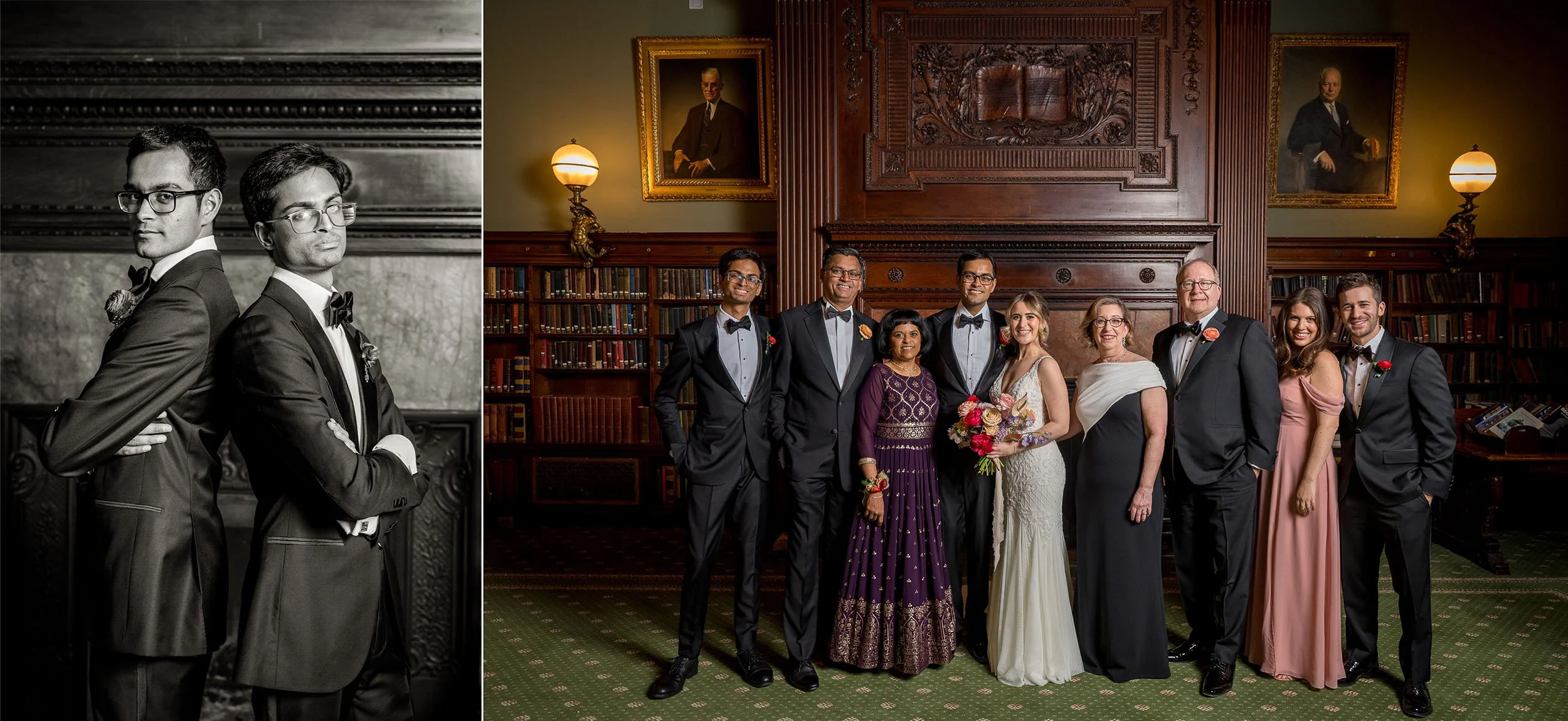 Anna + Vinny’s wedding at The Met Club, NYC, March 25, 2023. (Photo by Craig Warga) 
