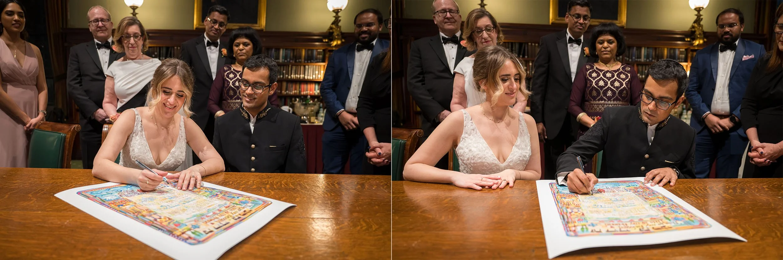 Anna + Vinny’s wedding at The Met Club, NYC, March 25, 2023. (Photo by Craig Warga) 