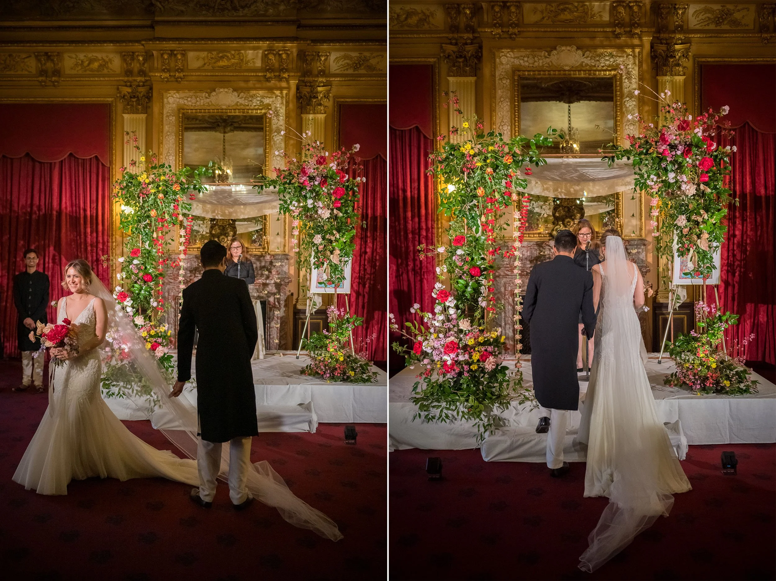  Anna + Vinny’s wedding at The Met Club, NYC, March 25, 2023. (Photo by Craig Warga) 