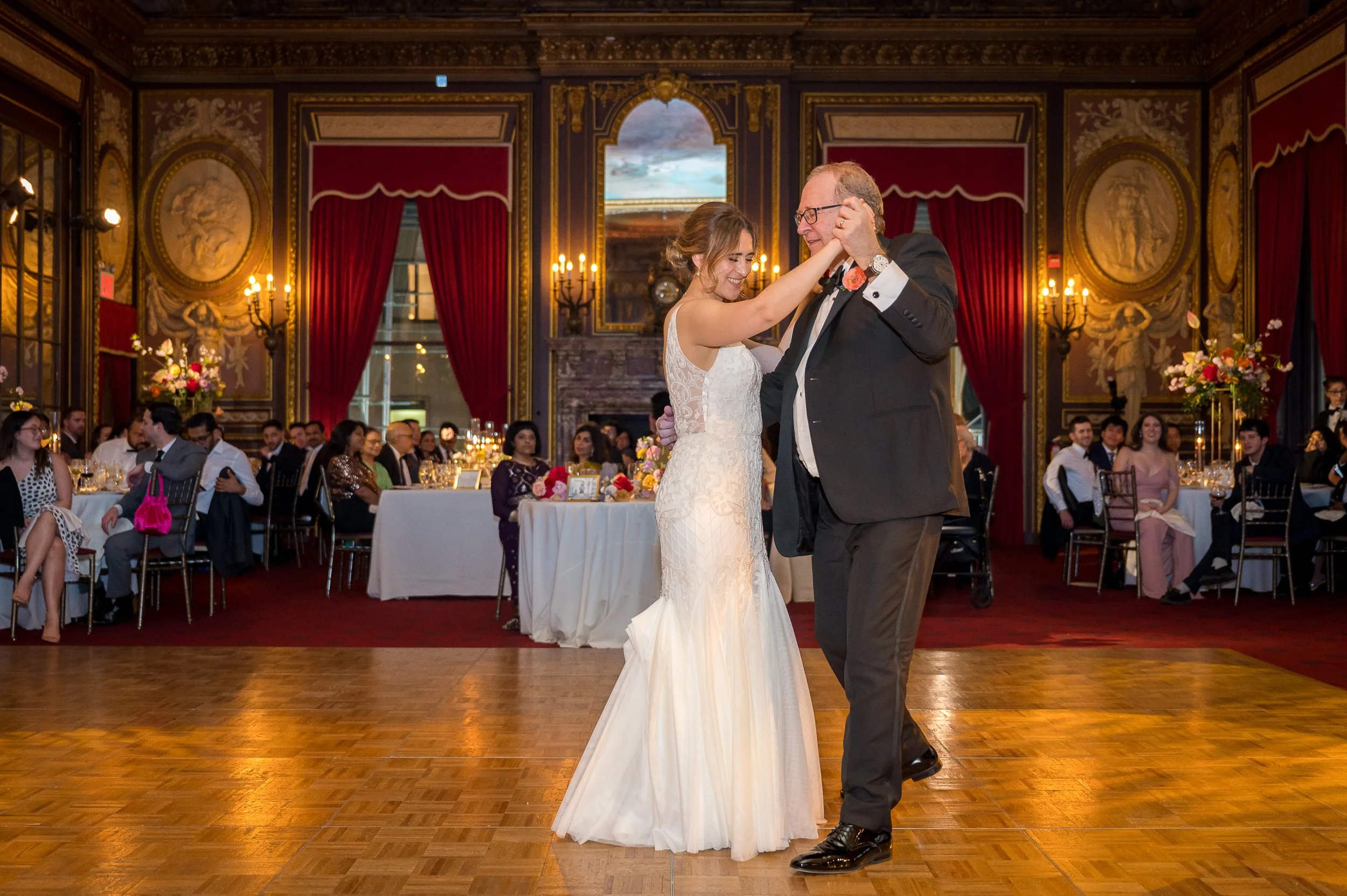  Anna + Vinny’s wedding at The Met Club, NYC, March 25, 2023. (Photo by Craig Warga) 