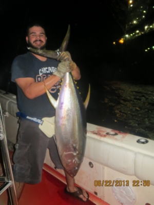  Yellowfin tuna overnight floater charter trips Texas 