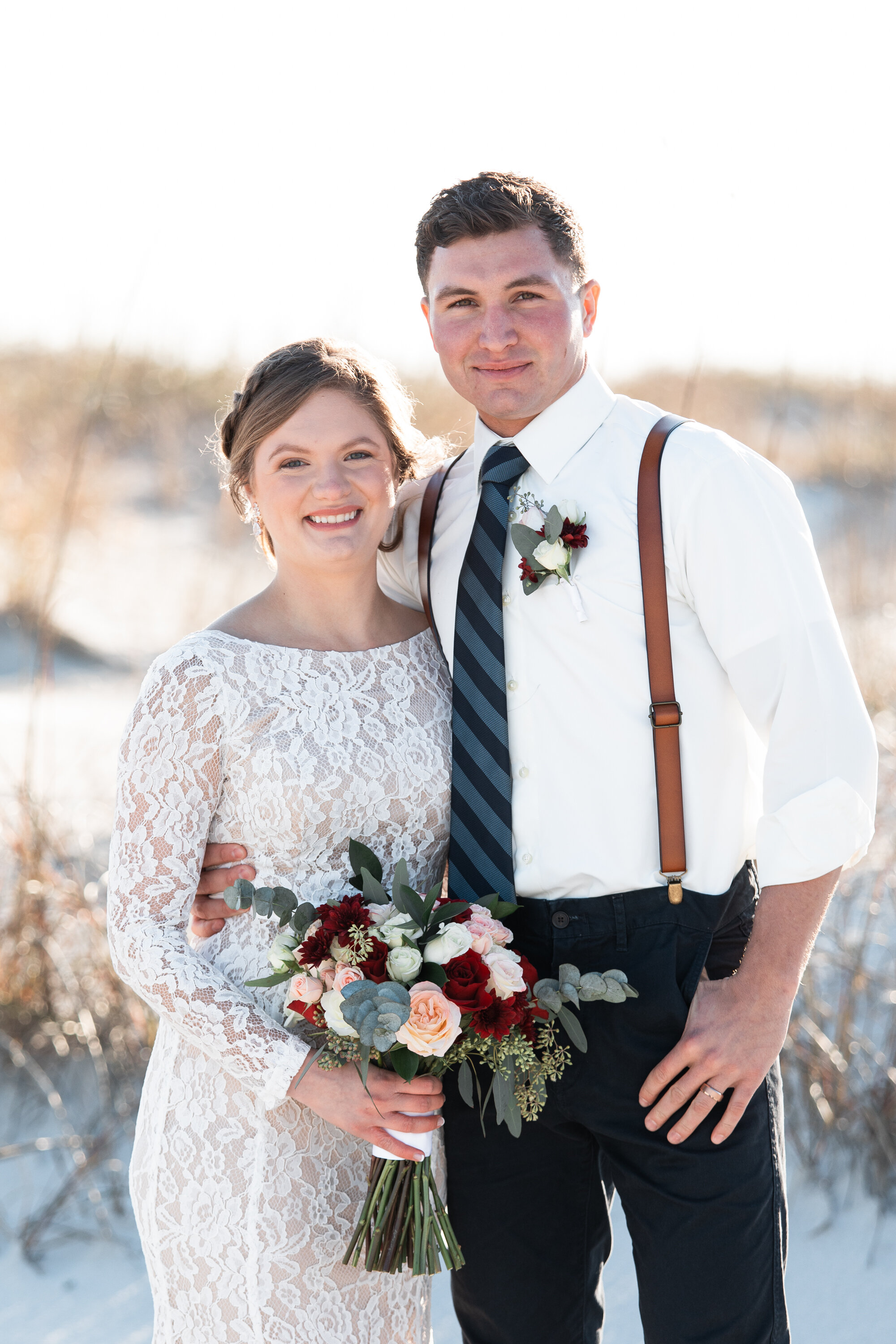 Sutherlin and Jed's Wedding Sneak Peek Shell Island Beach Resort