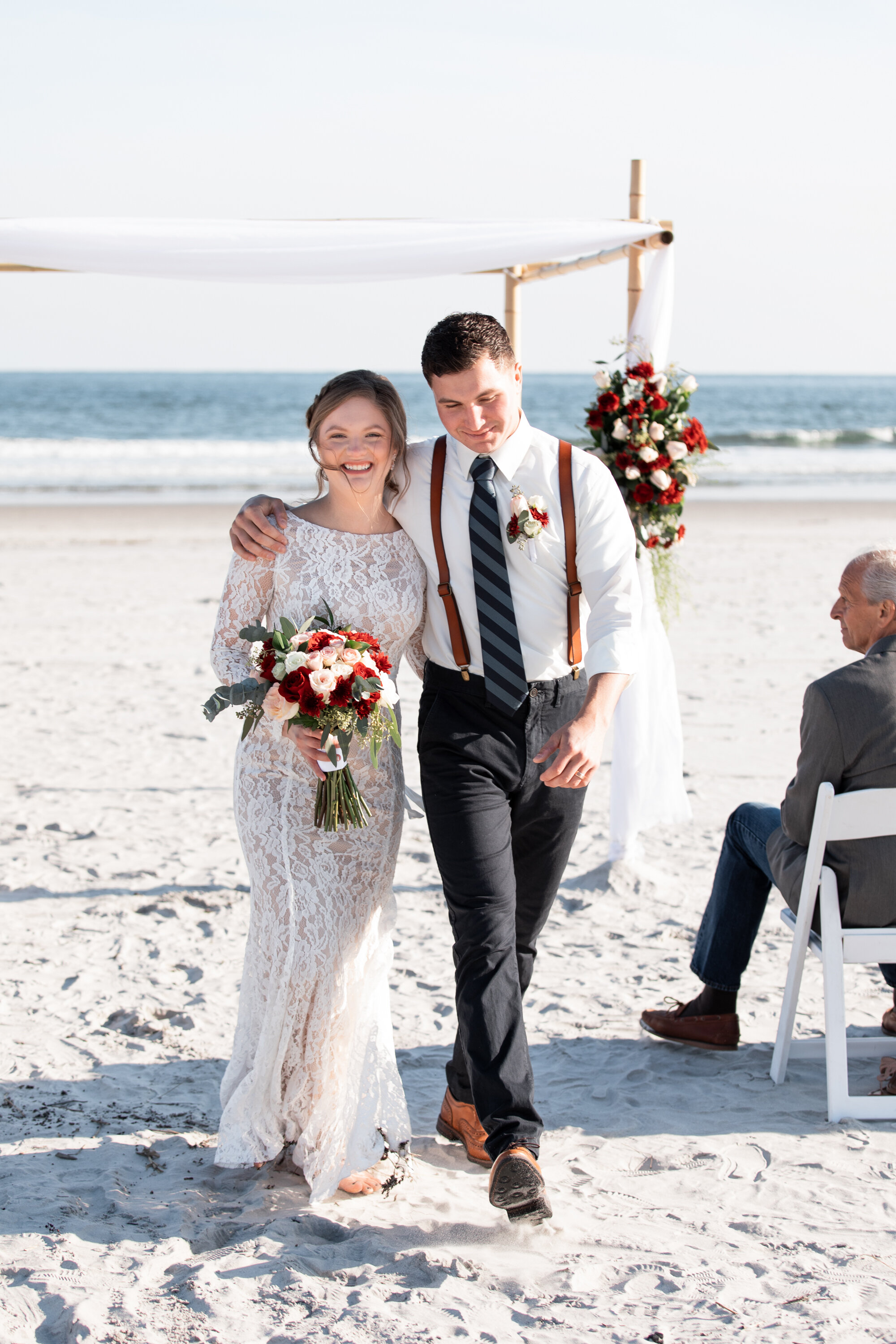 Sutherlin and Jed's Wedding Sneak Peek Shell Island Beach Resort