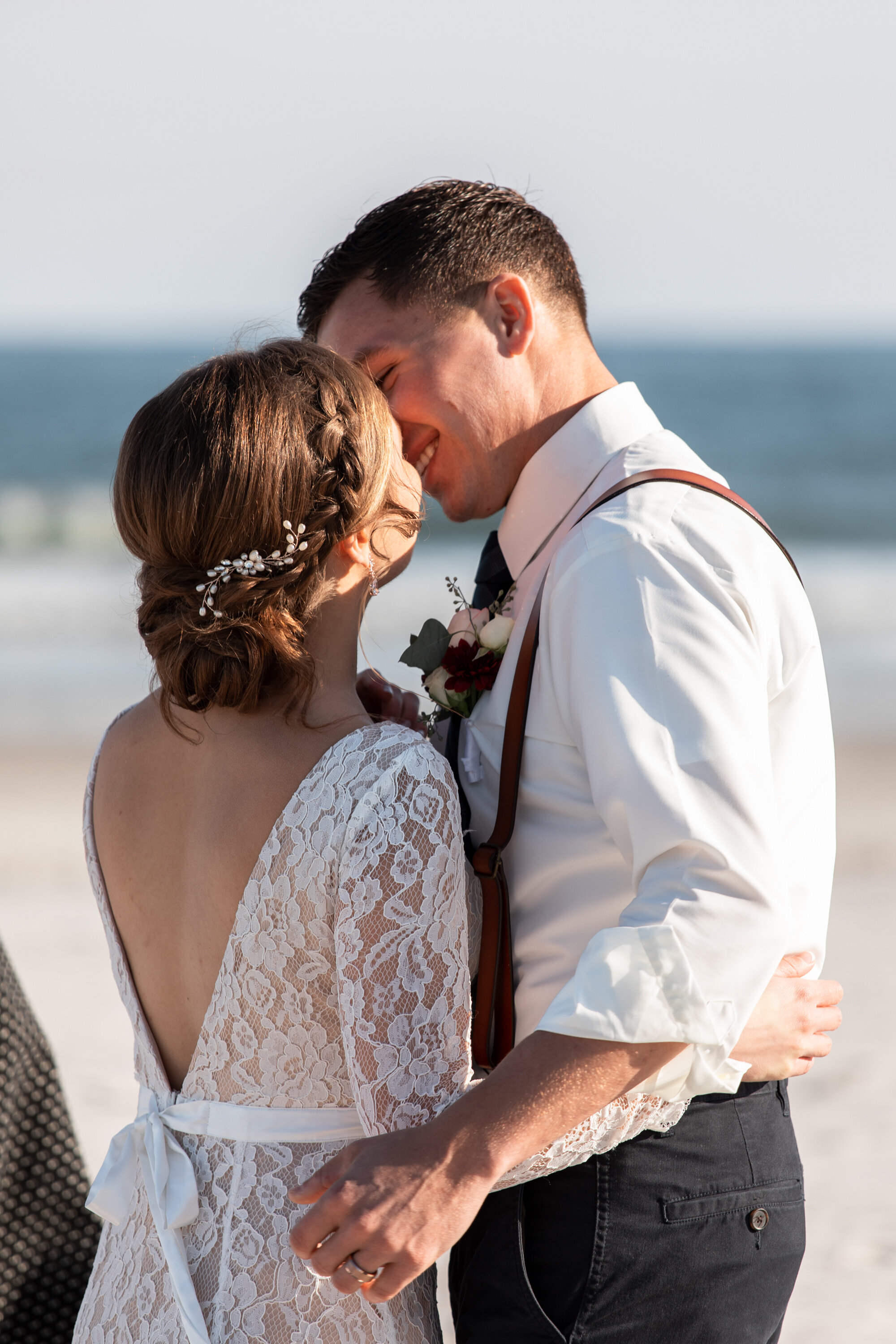 Sutherlin and Jed's Wedding Sneak Peek Shell Island Beach Resort