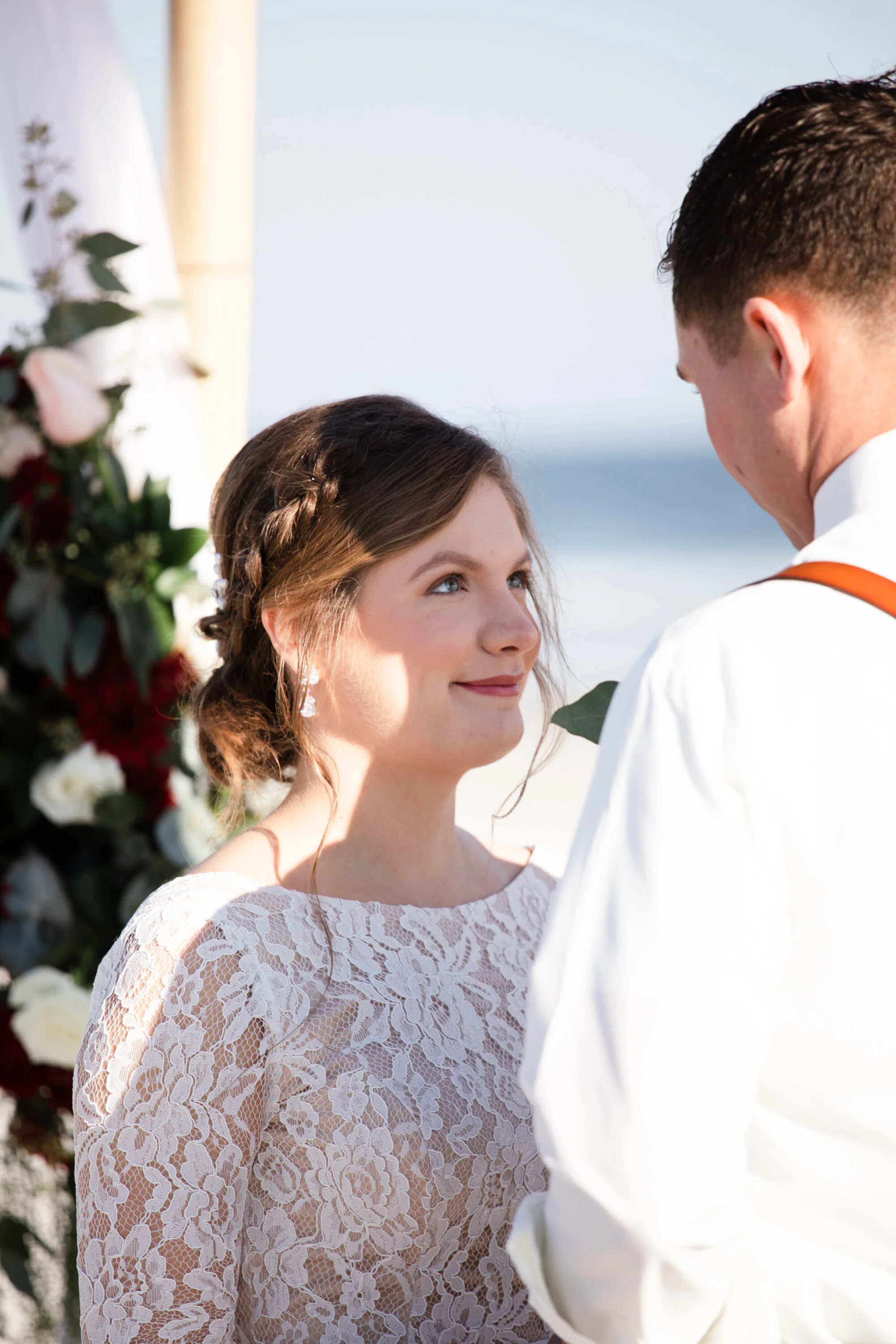 Sutherlin and Jed's Wedding Sneak Peek Shell Island Beach Resort