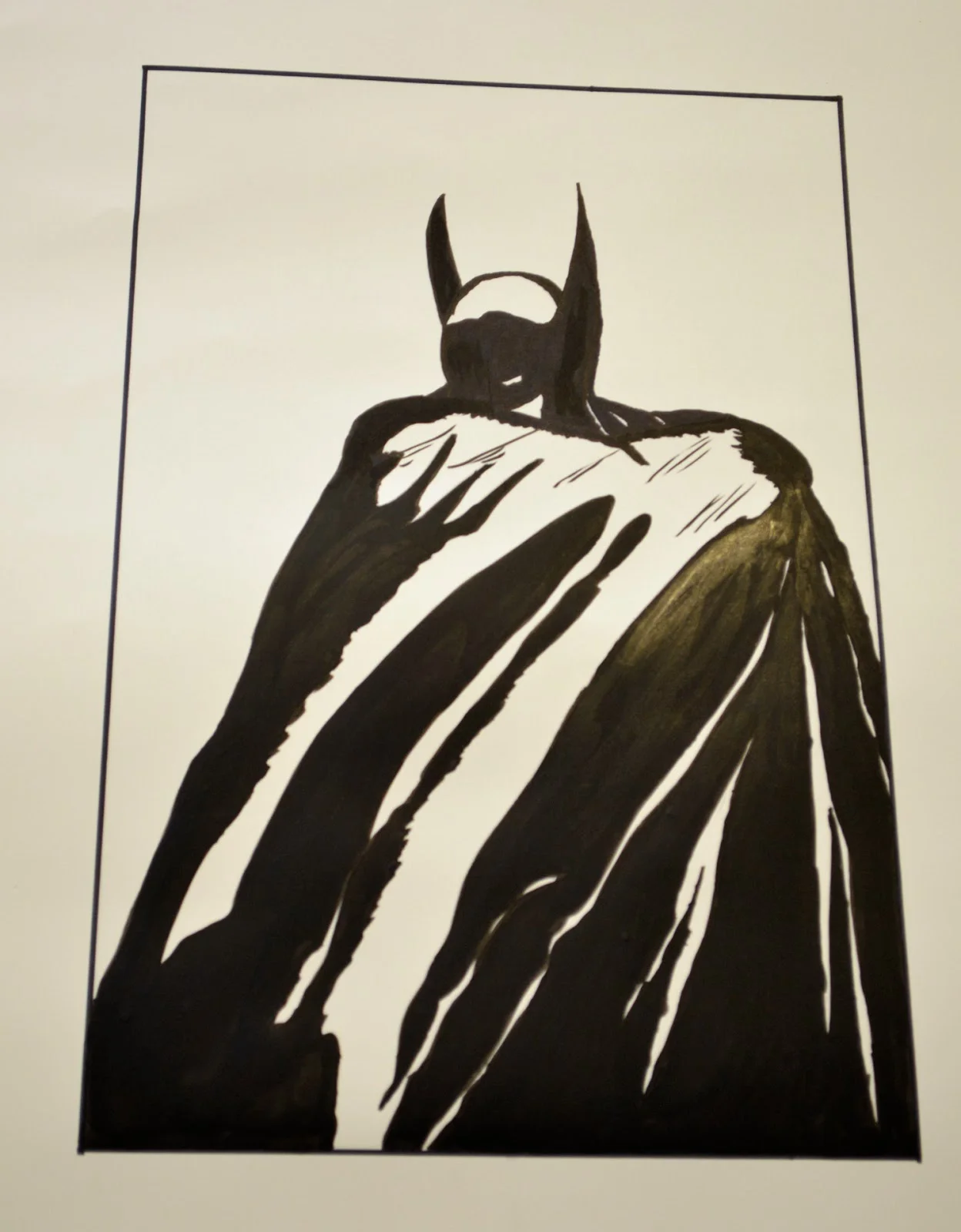 The Dark Knight and The Sun-god (detail)
