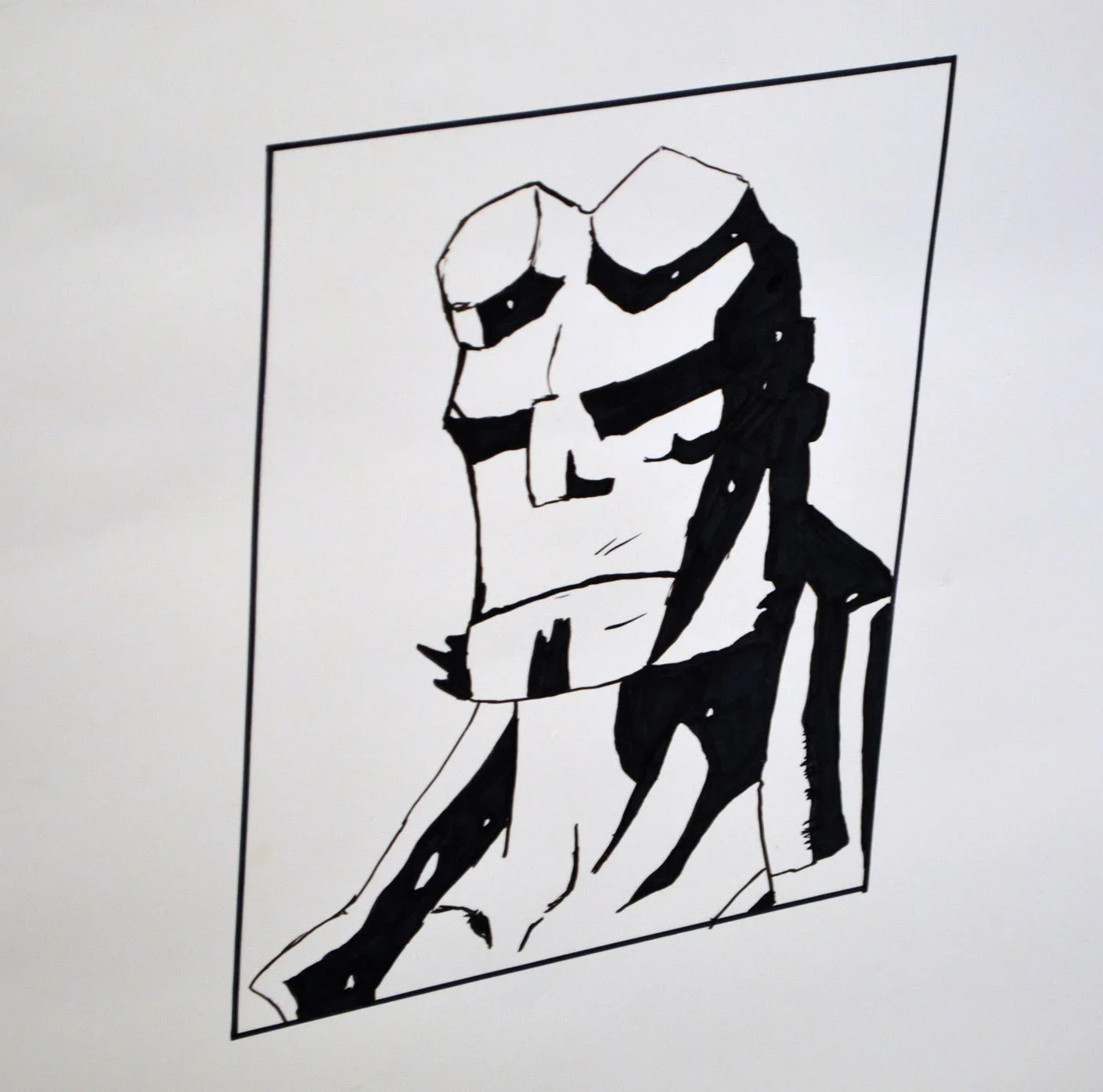 Dream and Hellboy are Dead (detail)
