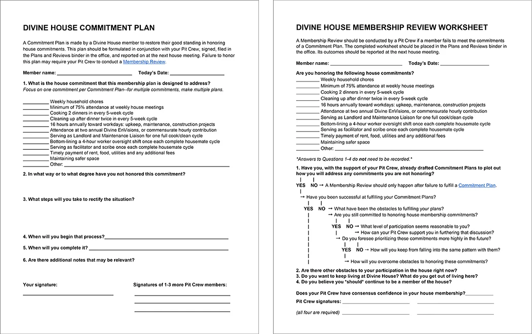 House Commitments Tracker