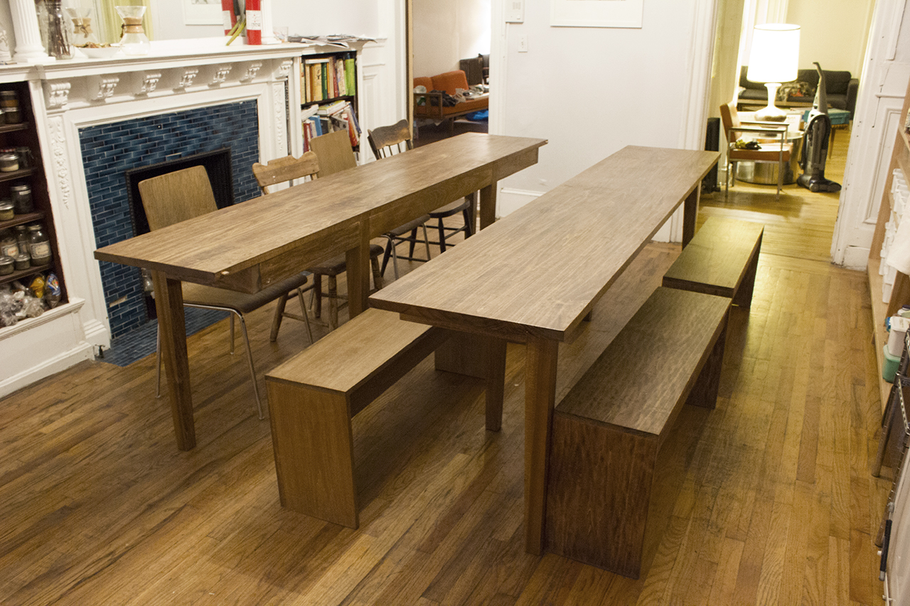 Split, it seats up to 22 people—all housemates can now have a seat at the table together.