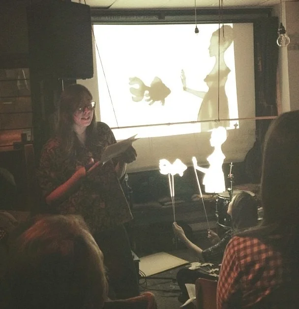 The Underwater Ballroom in February 2014 as part of Gasp Gasp with the Holy Gasp at Saving Gigi.  Performed by Sarah Fairlie and Erin Fleck.