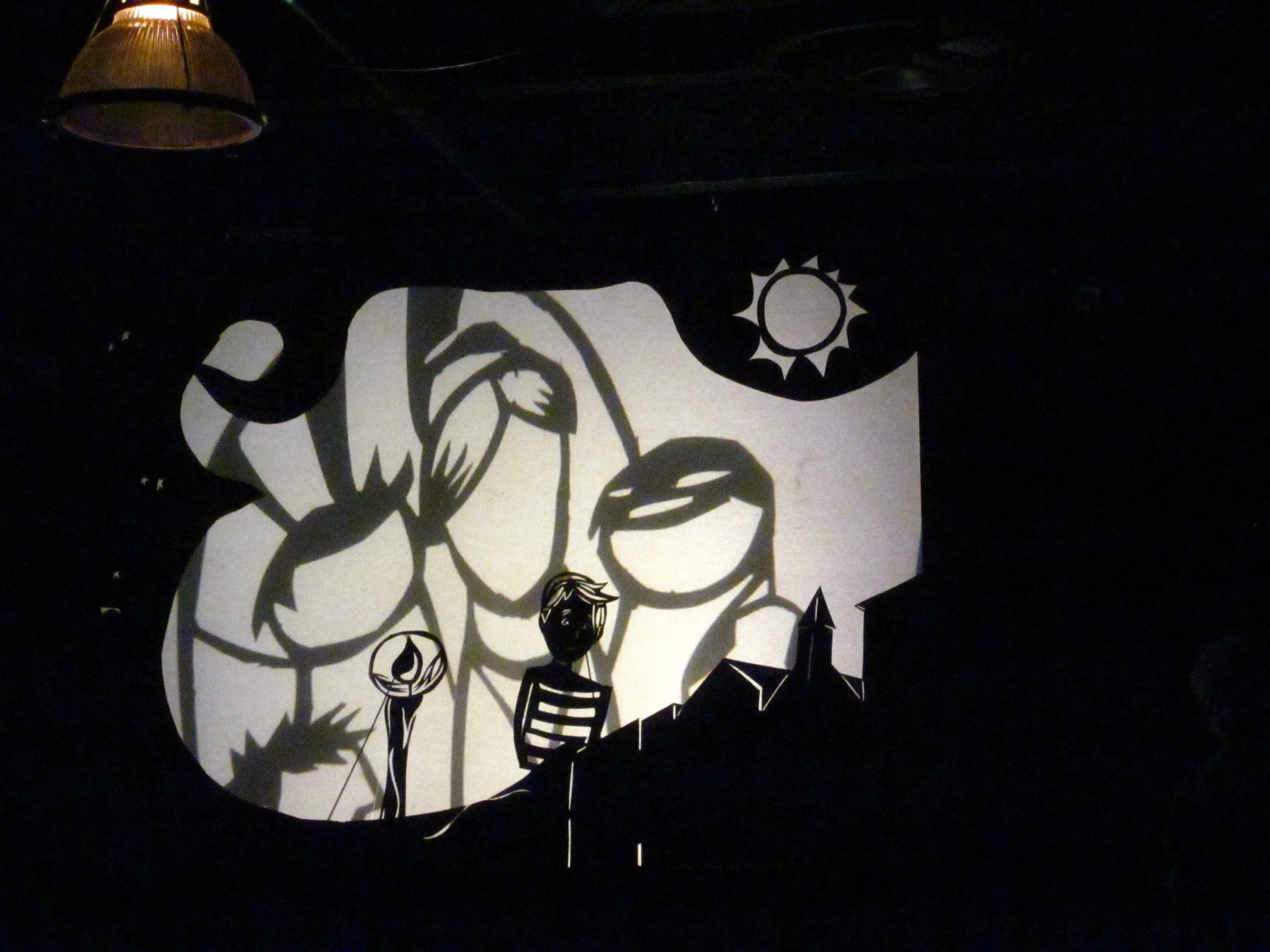 Tale #74: Etoiles, as part of Grigori's Pfantastik Big Time Show. At "After hours at Theatre Passe Muraille" November 2011 with Dutch Uncle Puppetry, directed by Maya Rabinovitch, performed by Daniel Briere, Erin Fleck and Marcus Jamin.