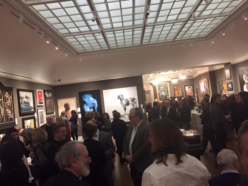 A view of the ARC Salon at the Salmagundi Club NYC