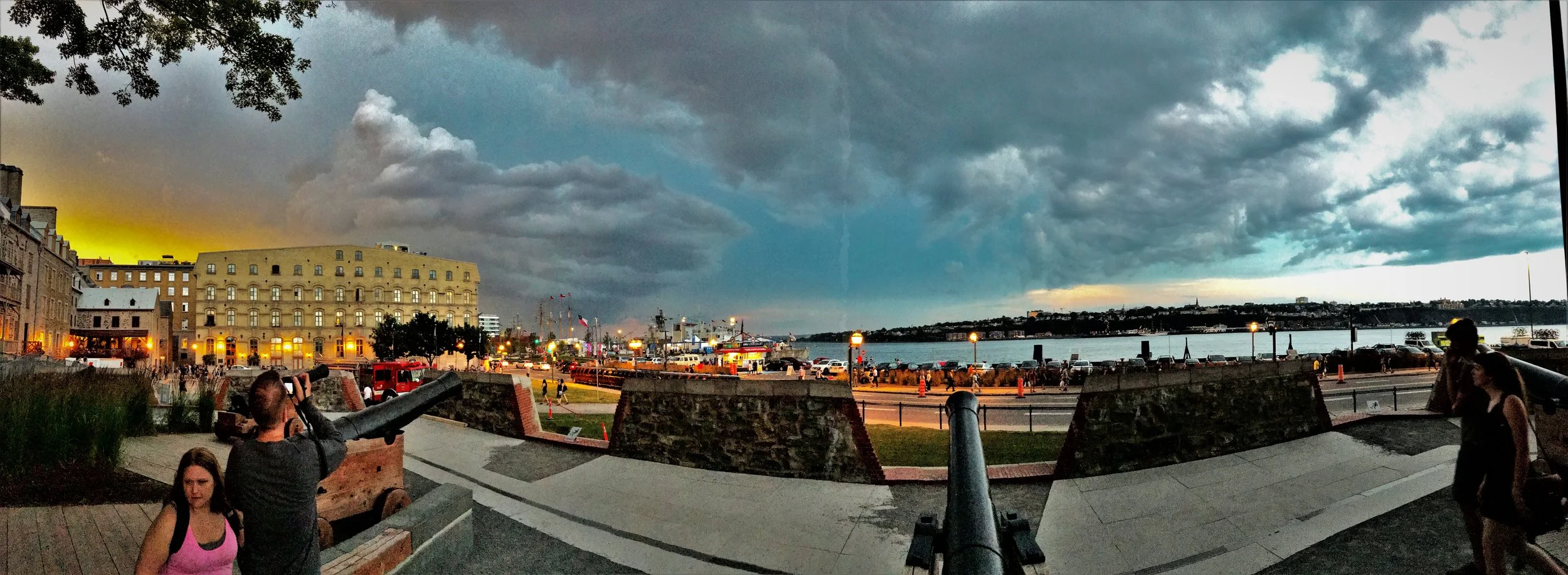Approaching Storm, Quebec City, July 2017