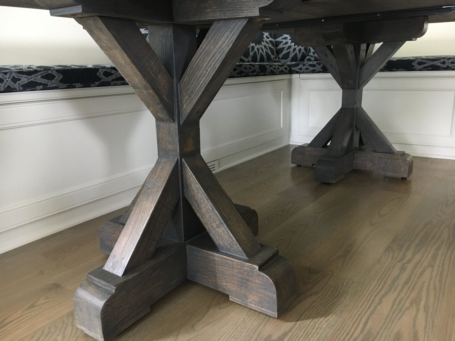 Pedestals Reclaimed Wood Furniture Square Nail Chicago