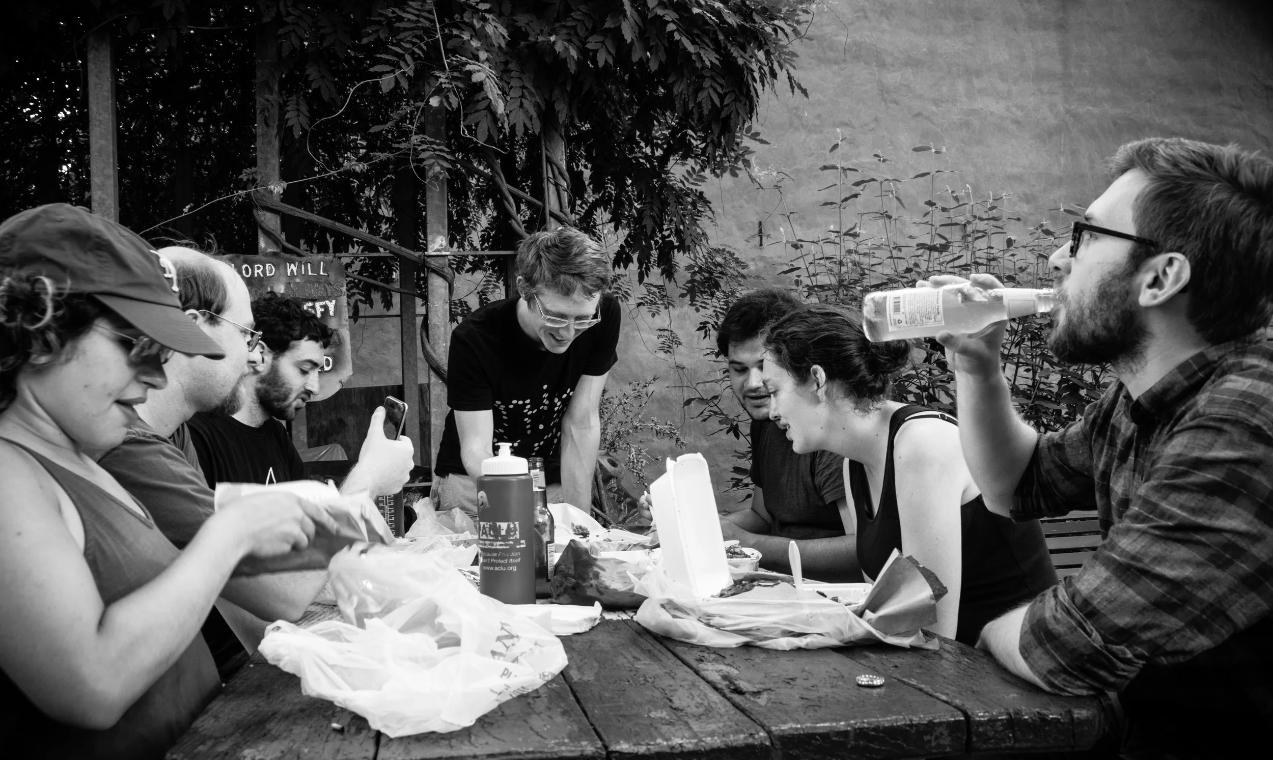 Friend's Picnicing in Brooklyn