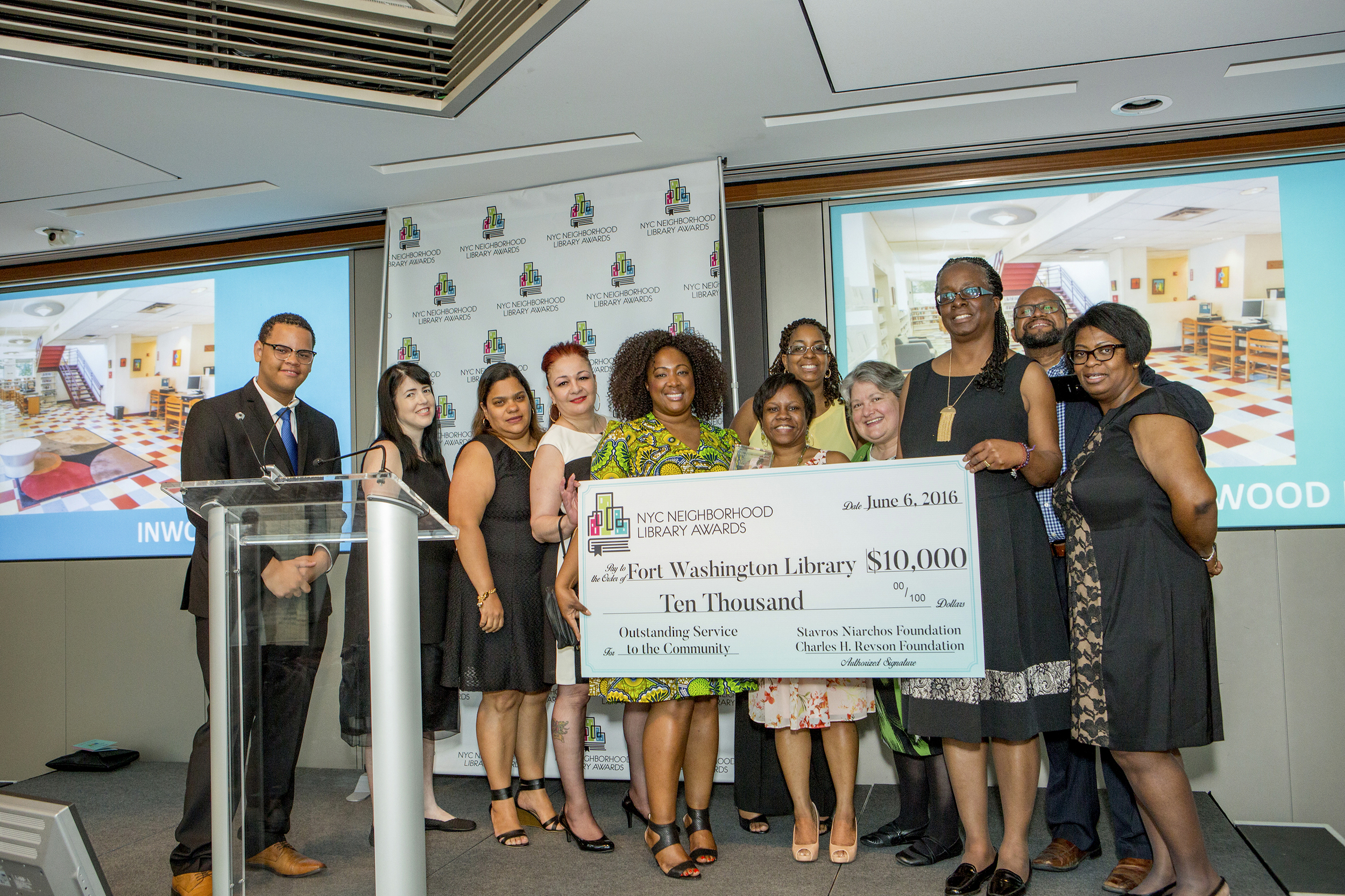 Staff of the Fort Washington Library