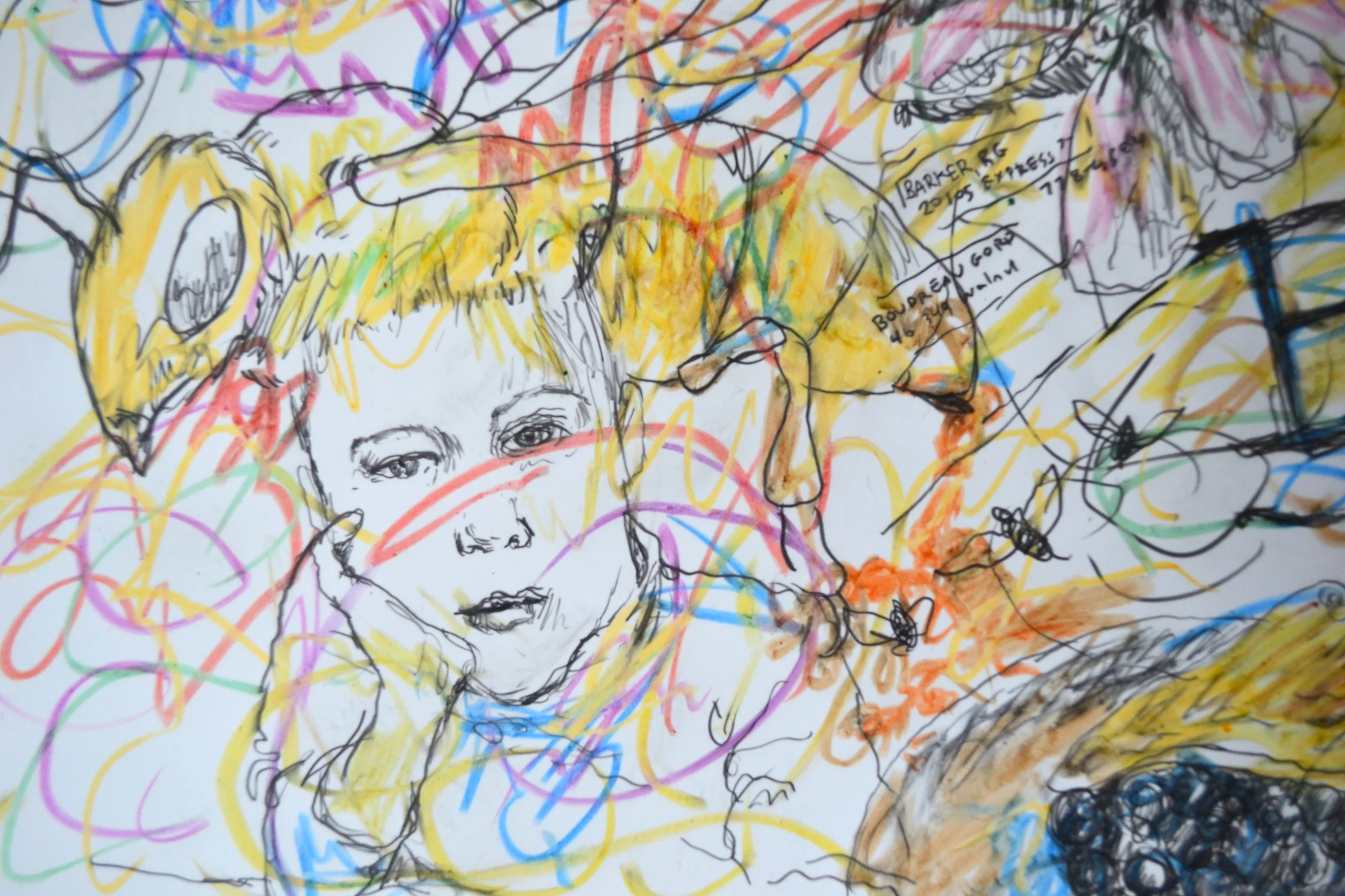 Every B in Chiilwack (drawing detail)