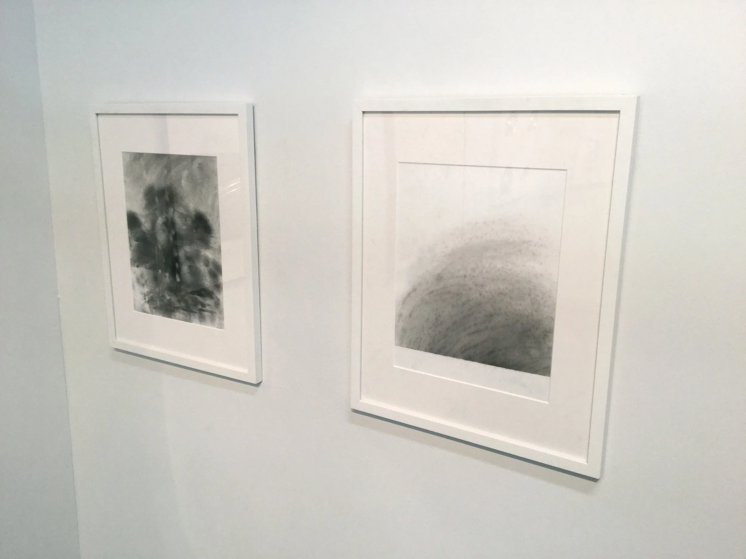 charcaol rubbings on paper, 2016