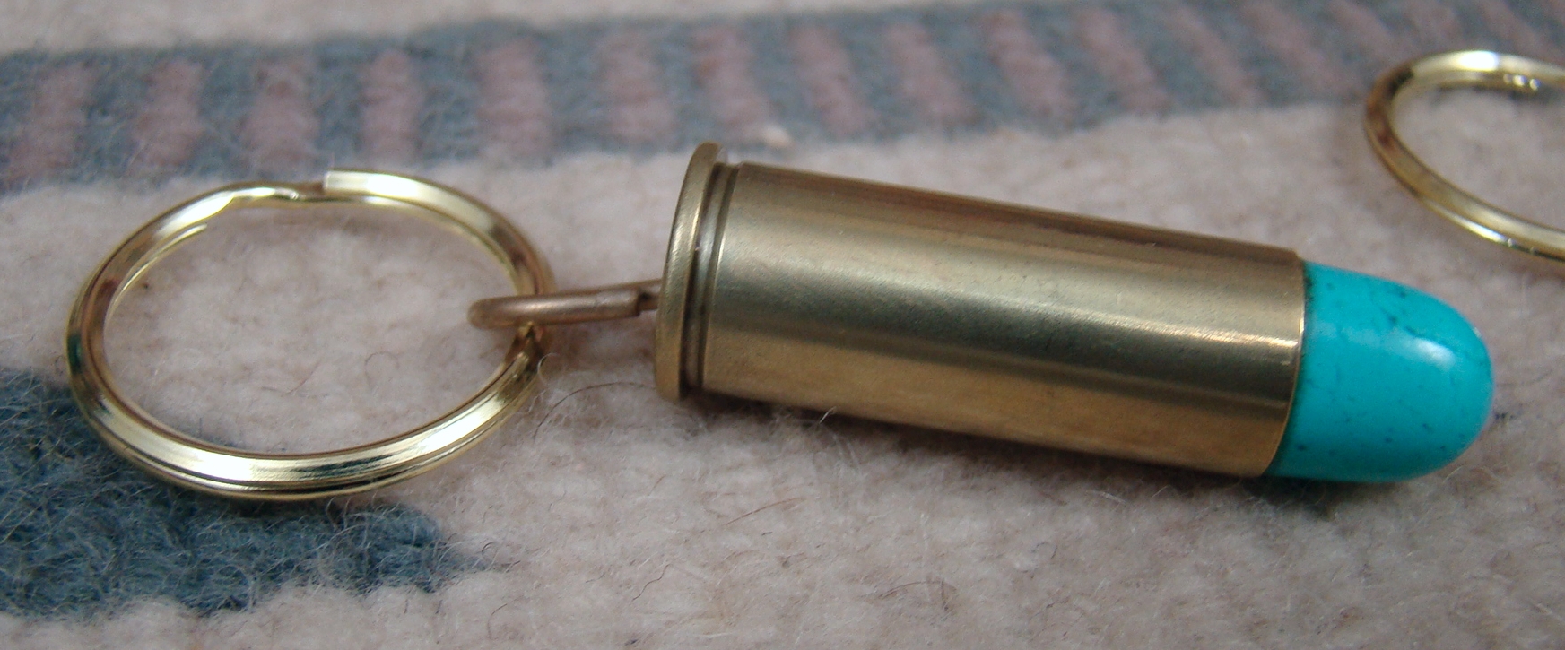 navajo-turquoise-tip-bullet-key-chain-778R-2.JPG