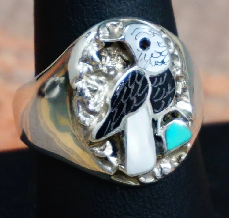 zuni-oval-multistone-inlay-eagle-cast-ring.JPG