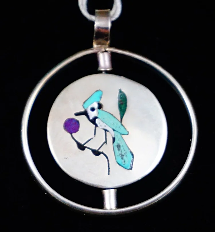 Zuni reversible Pendant E.T BOOQUA
