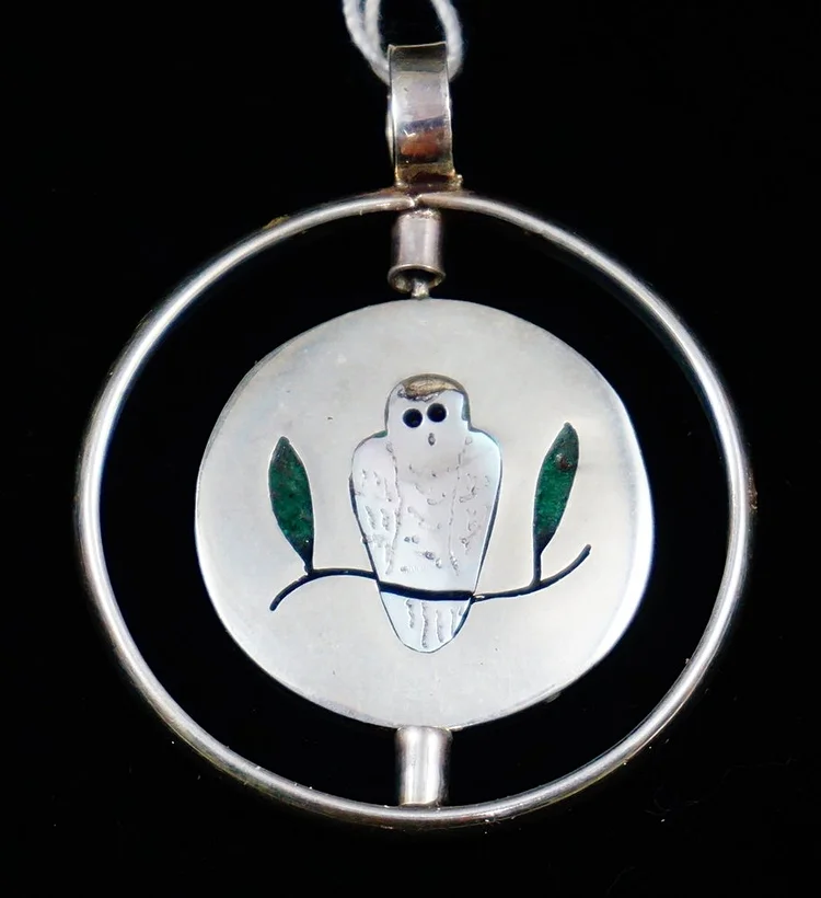 Zuni reversible Pendant E.T BOOQUA