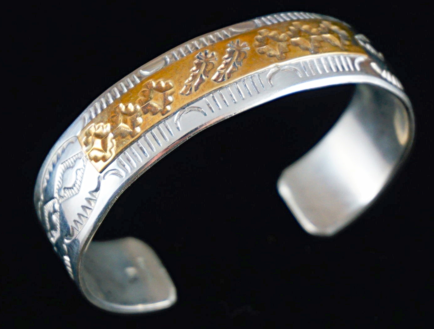 Men's and Women's Sterling Silver and Gold Bracelets- EAGLE ROCK ...