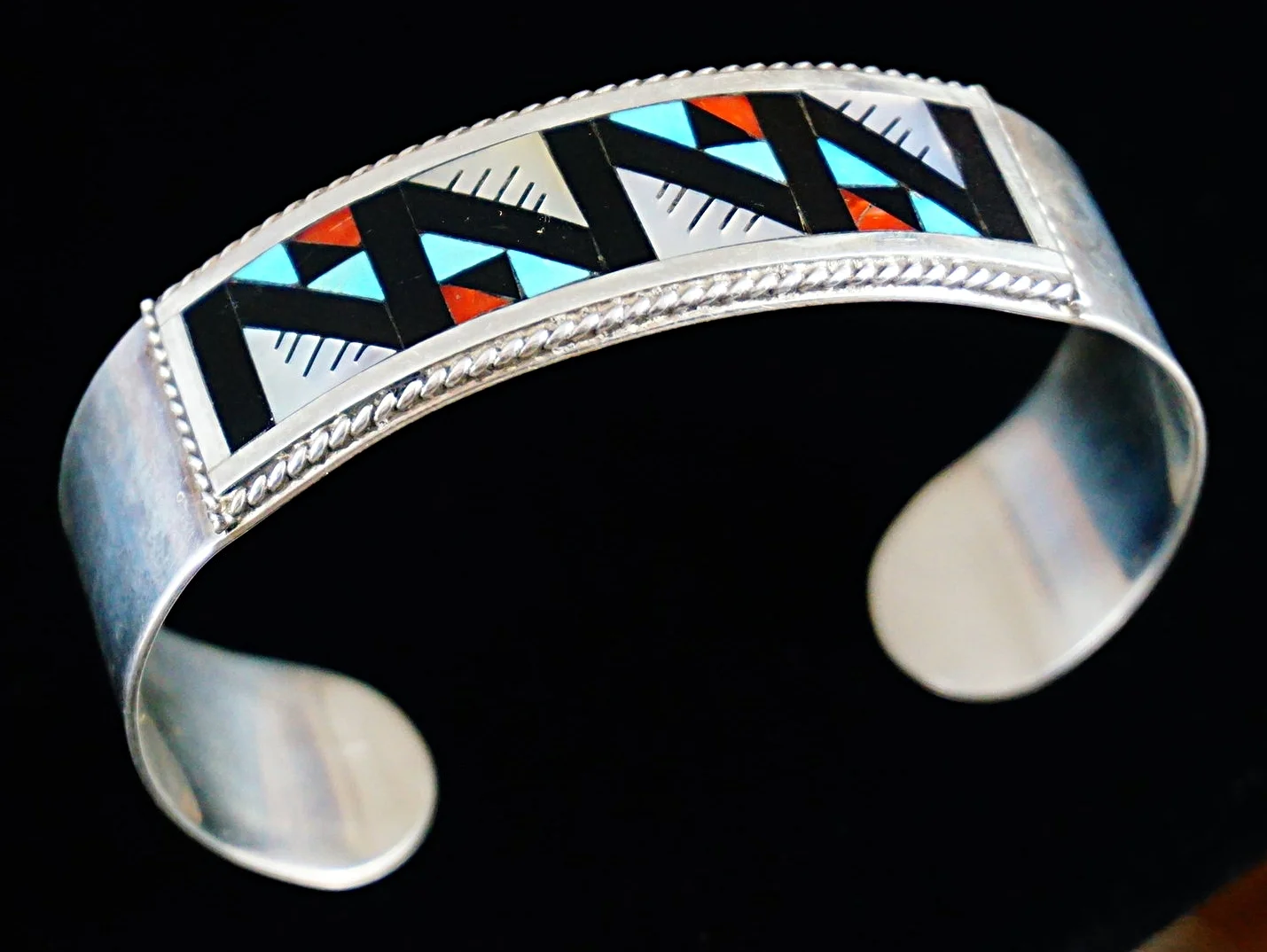 zuni-multistone-geometrical-inlay-silver-bracelet.JPG