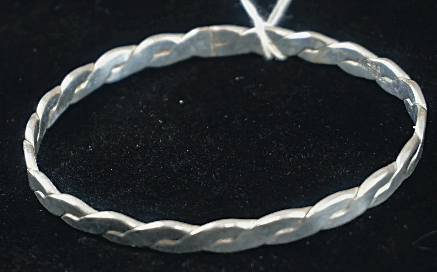 Item # 565P-Lg Mexican Hammered Twisted Sterling Silver Wire 