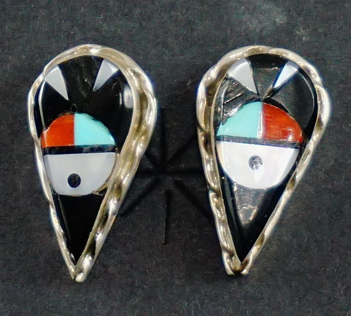 zuni-multistone-inlay-sunface-teardrop-stud-earrings.JPG