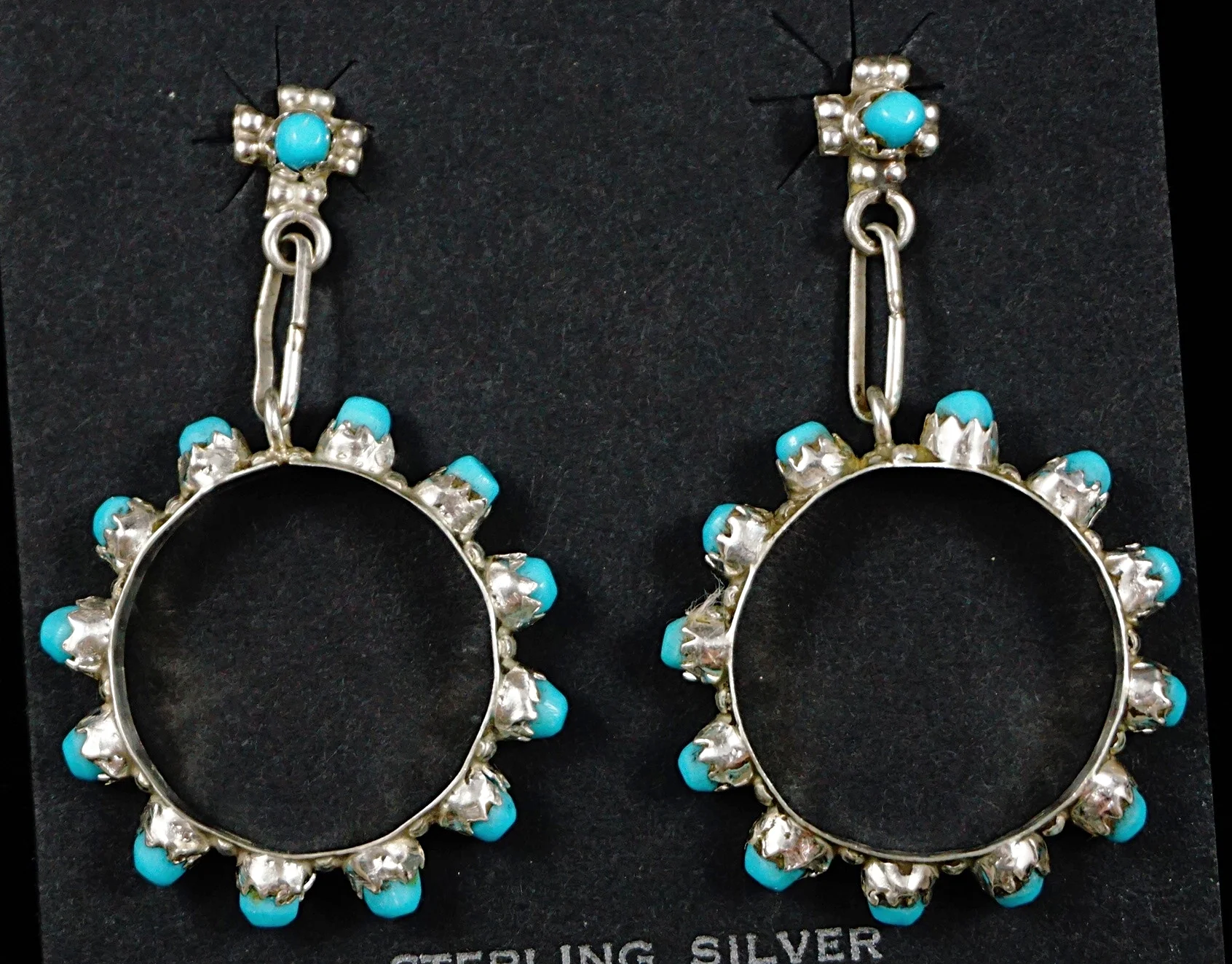 Native American Turquoise Earrings- EAGLE ROCK TRADING POST-Native ...