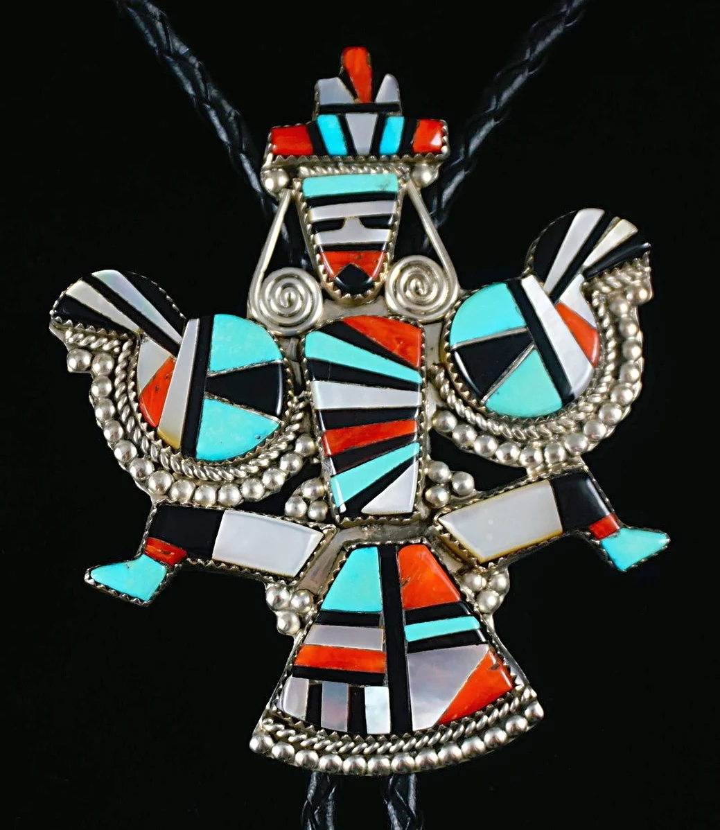 vintage-zuni-multistone-inlay-knifewing-bolo-tie-celiicion-850M-2.JPG