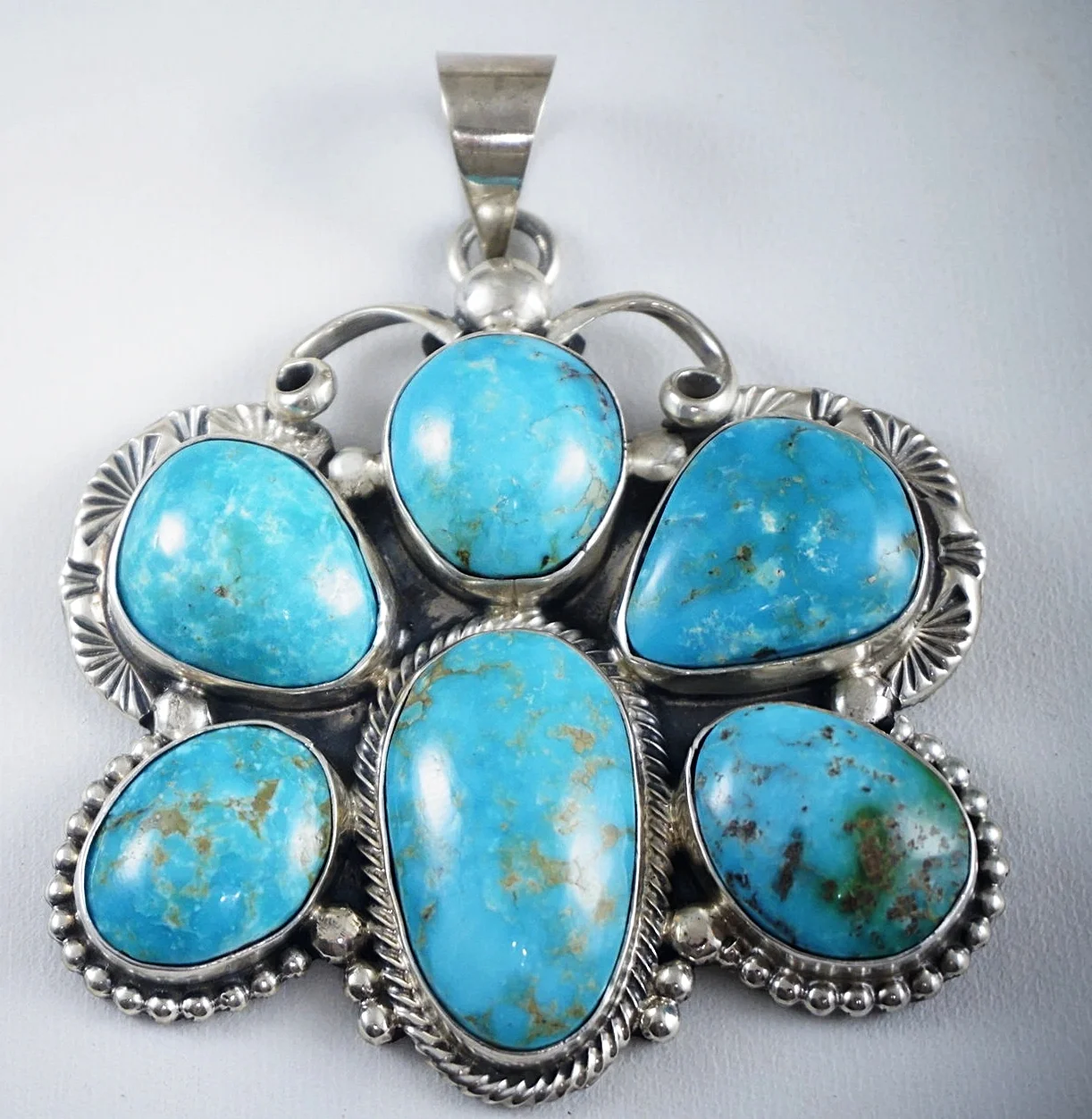 navajo-turquoise-cluster-butterfly-pendant-roie-jaque-859P.JPG