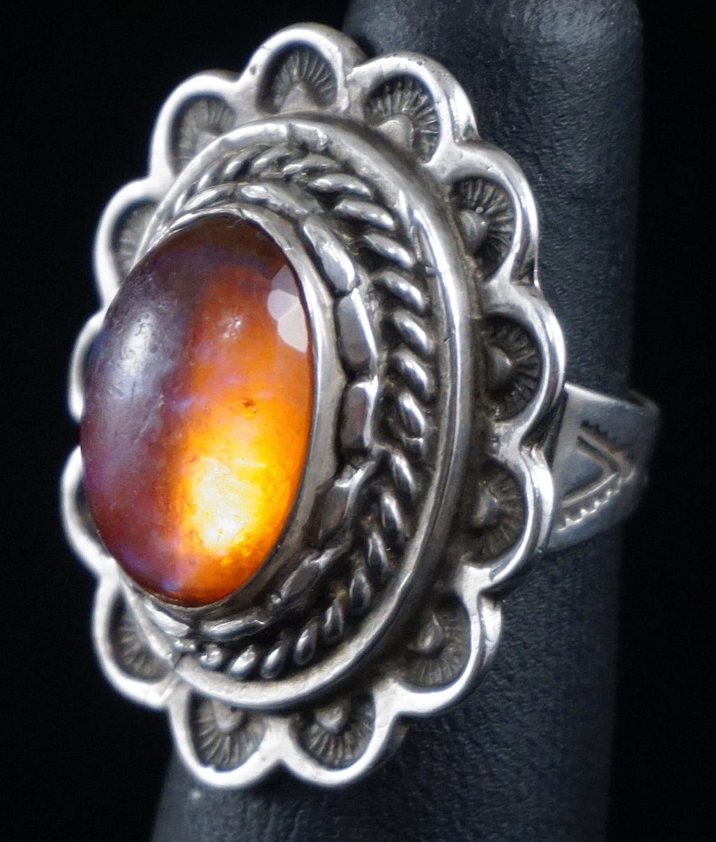Women's Native American Variety Stone and Gemstone Rings- EAGLE ROCK ...