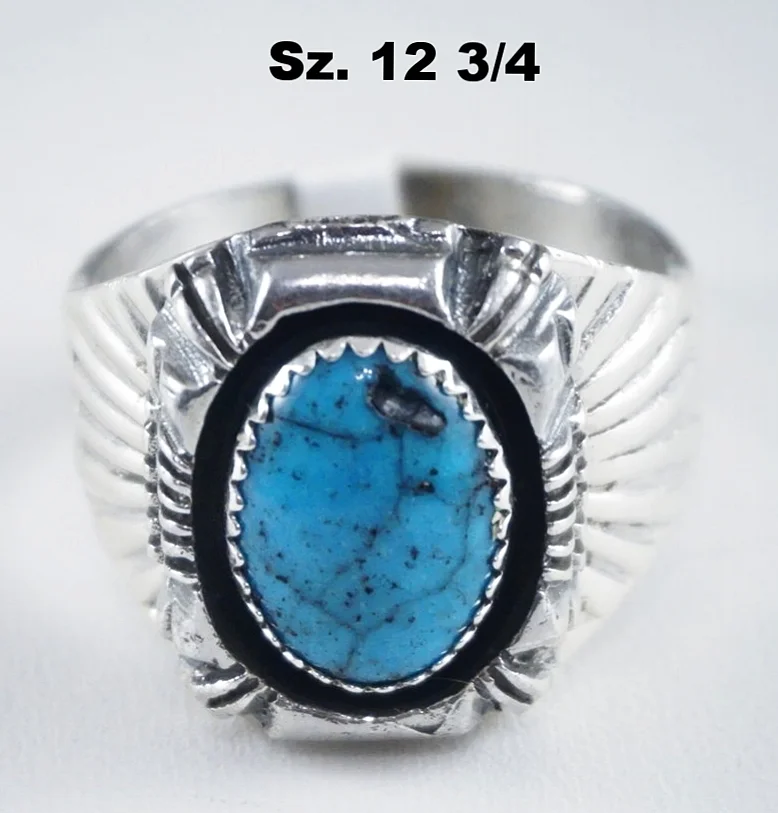 navajo-turquoise-shadowbox-shields-cast-silver-ring-circle-jw-6.JPG