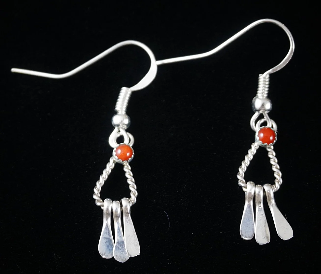 zuni-coral-teardrop-dangle-earrings.JPG