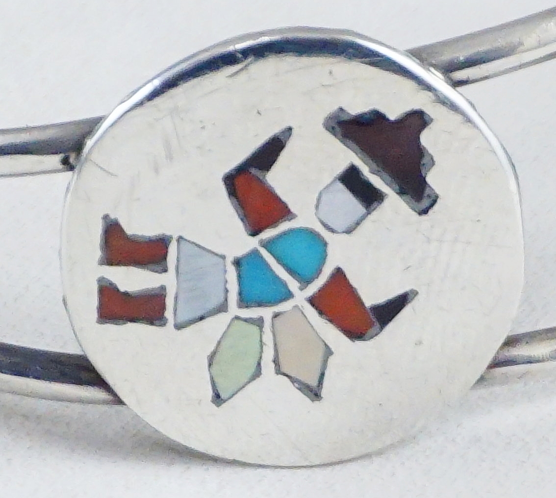 vintage-zuni-multistone-inlay-knifewing-silver-bracelet-874T-4.JPG