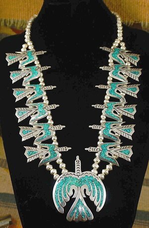 xlg-vintage-navajo-turquoise-coral-chip-inlay-waterbird-silver-necklace-842A.jpg
